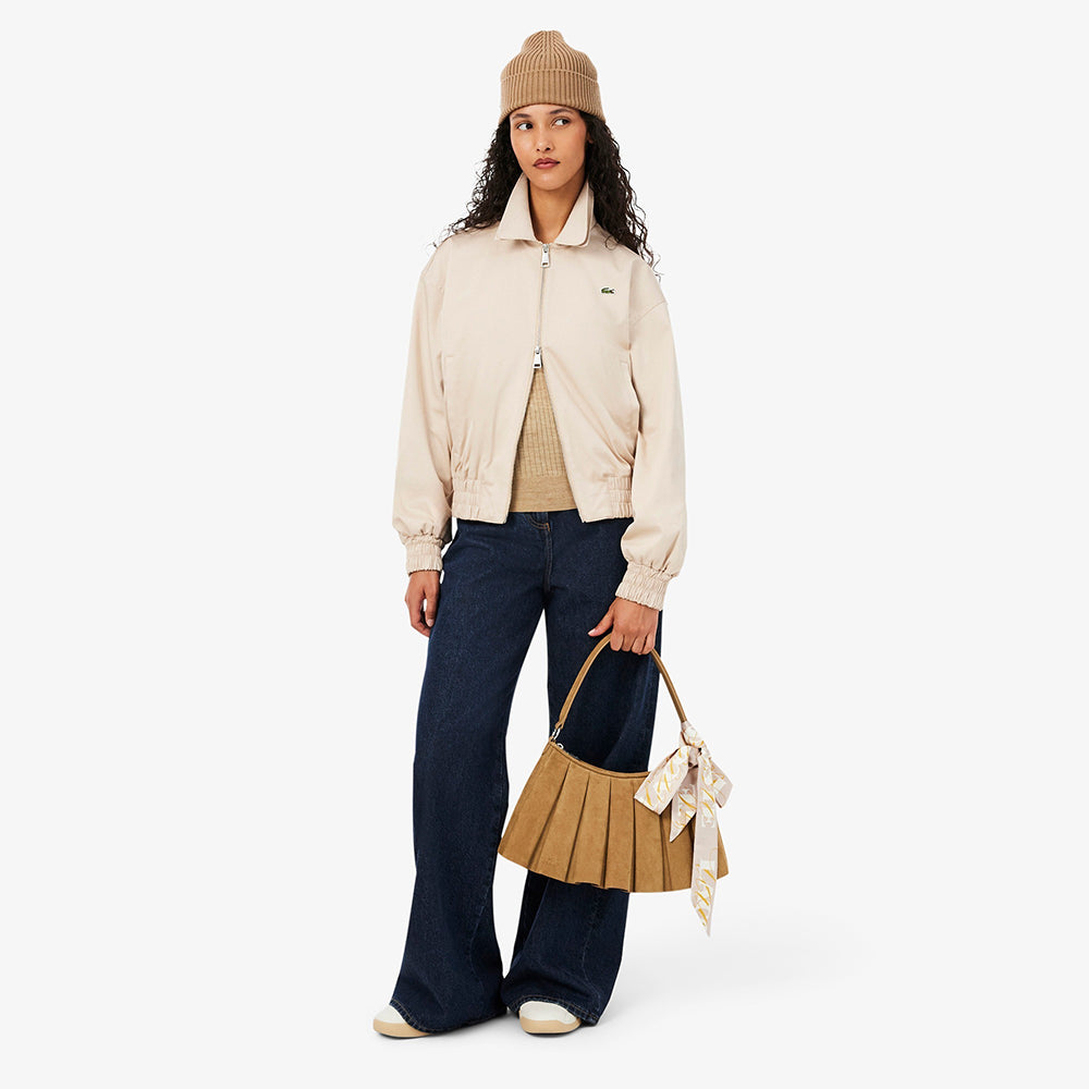 תיק לקוסט Medium Lenglen Suede Leather Purse נשים