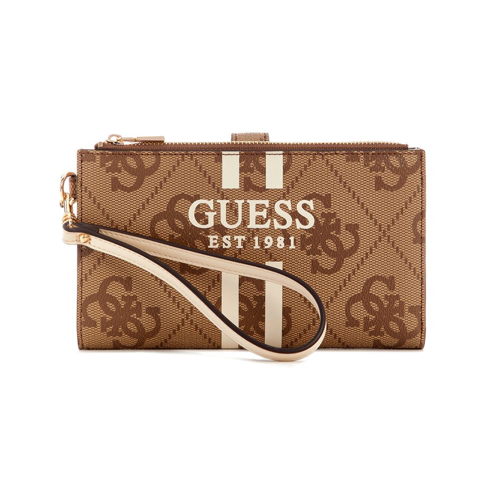 ארנק Guess Laurel Ii Slg Dbl Zip Orgnzr נשים