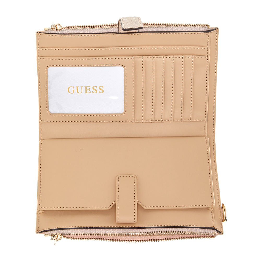 ארנק Guess Laurel Ii Slg Dbl Zip Orgnzr נשים