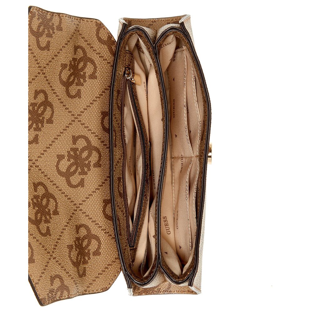 תיק Guess Queensland Top Handle Flap נשים