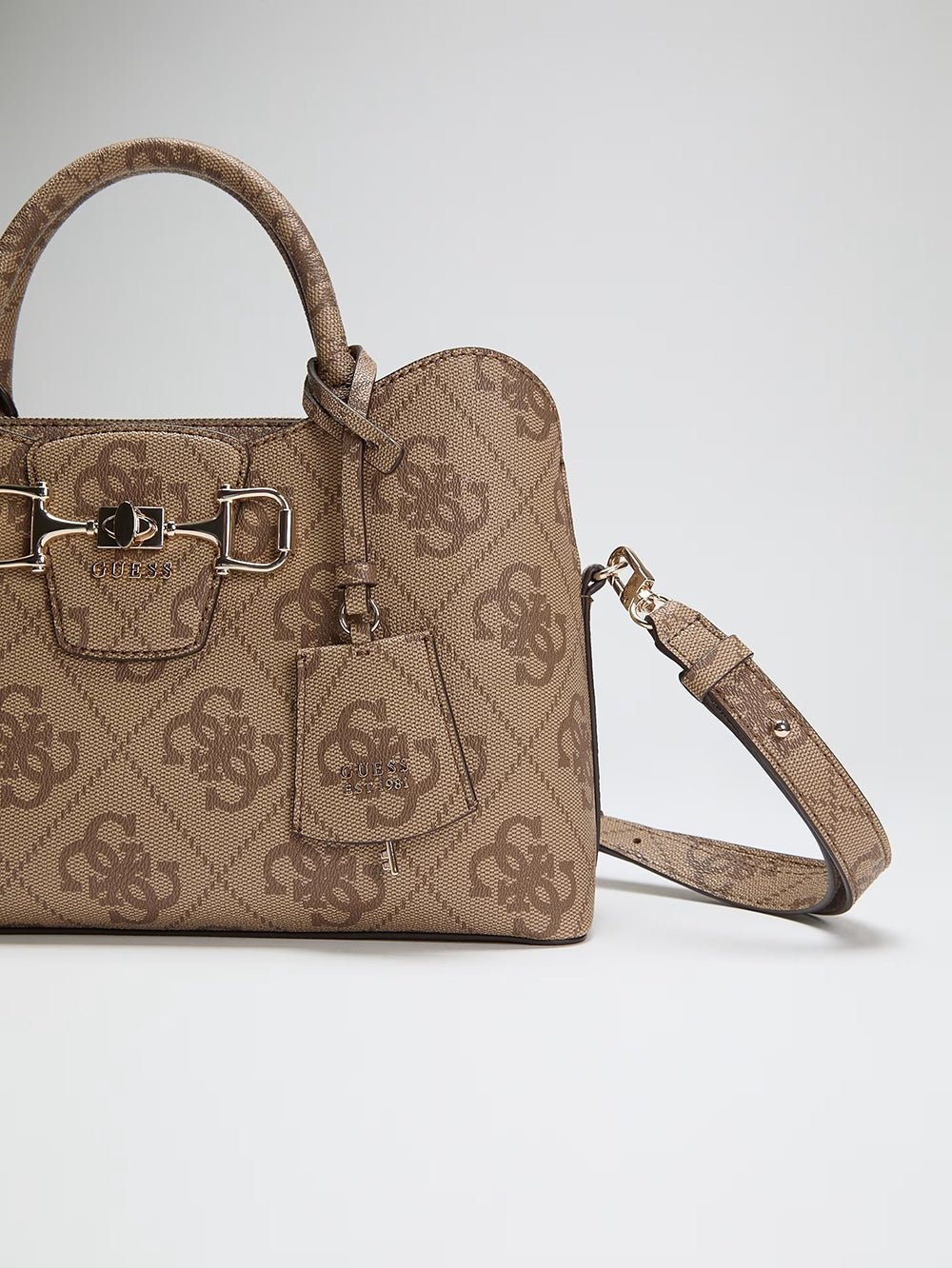 תיק Guess Janie Logo Girlfriend Satchel נשים
