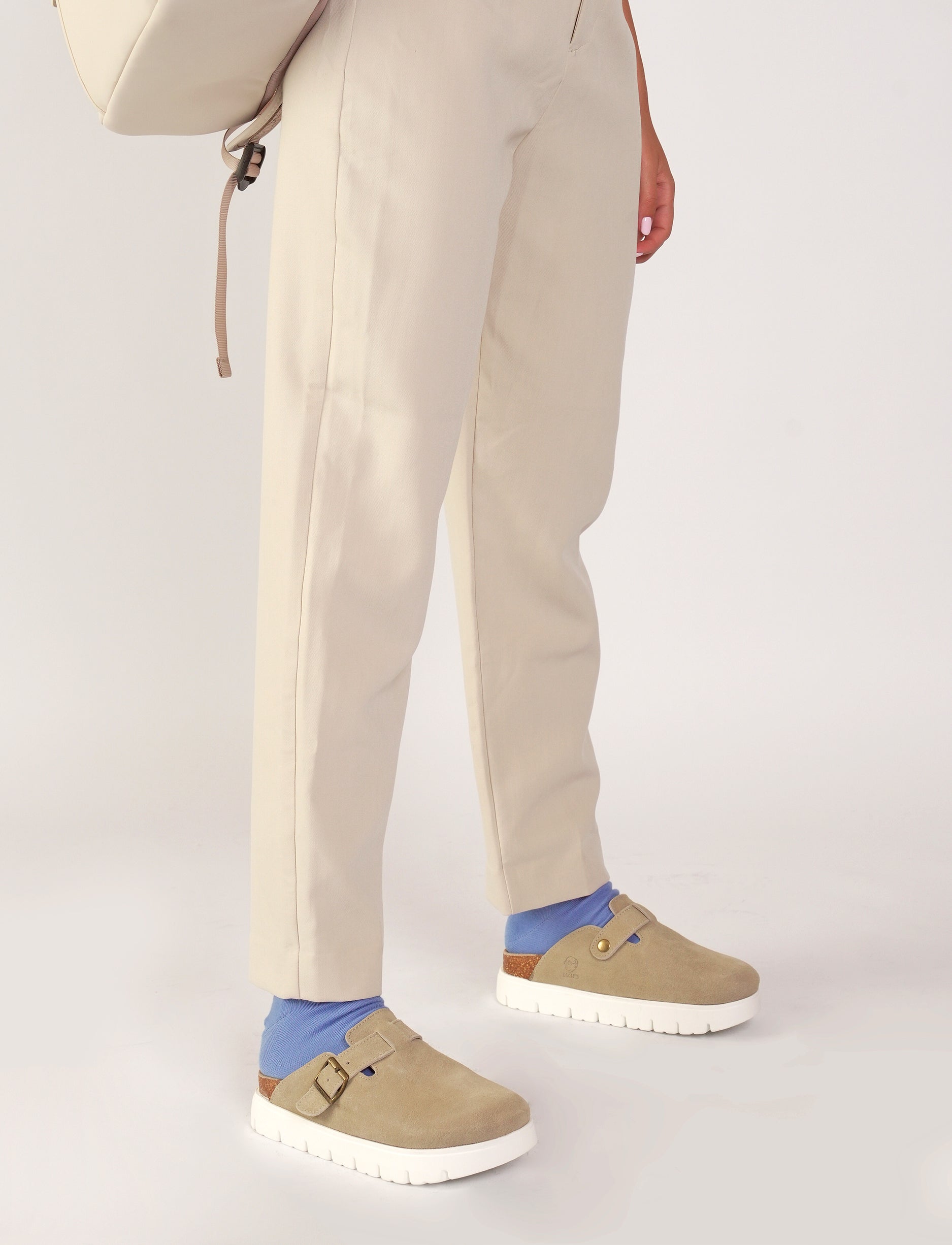 Oscars - כפכף פלטפורמה ג'ון אוסקרס לנשים בצבע חול