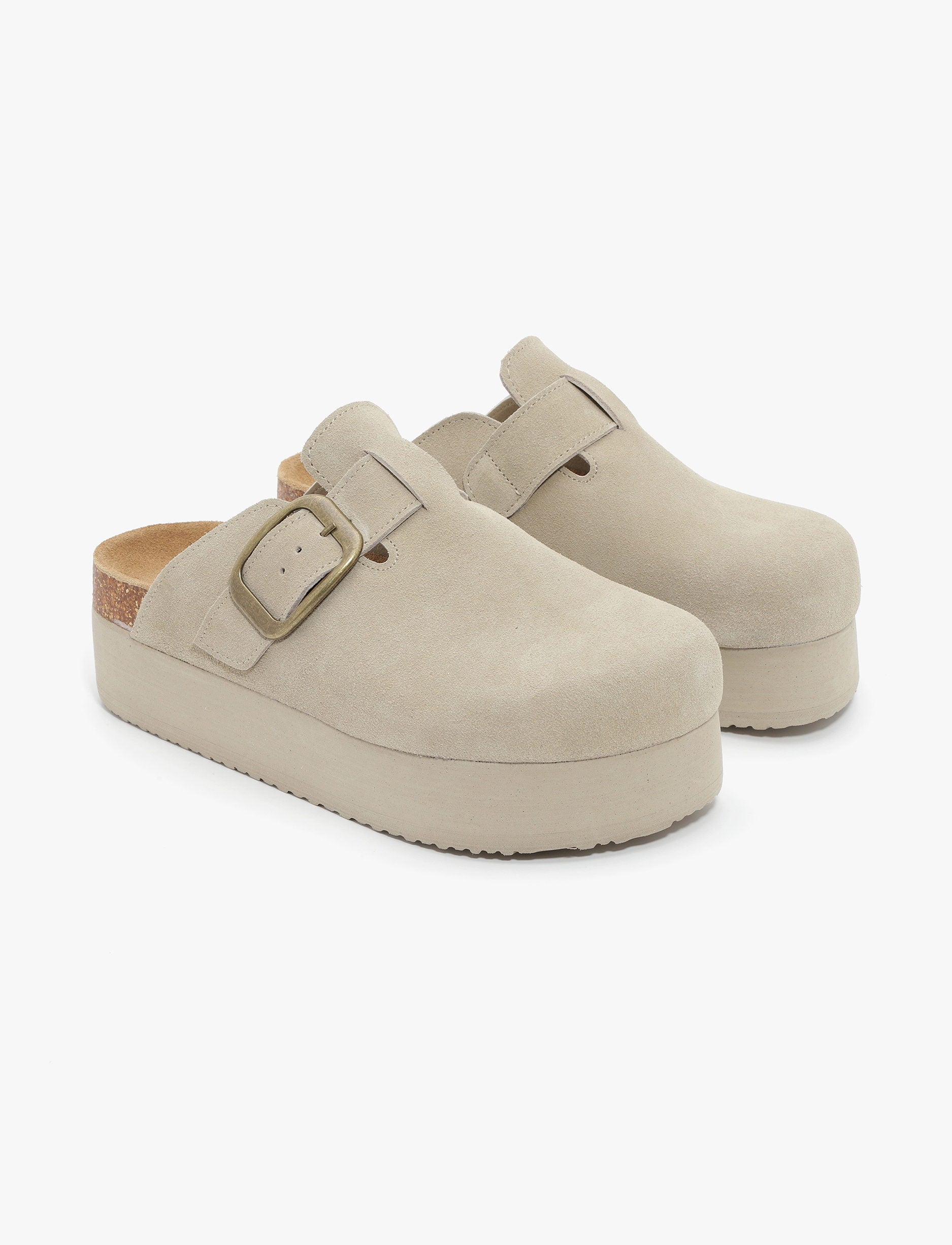 Oscars - כפכף פלטפורמה דולב אוסקרס לנשים בצבע חול