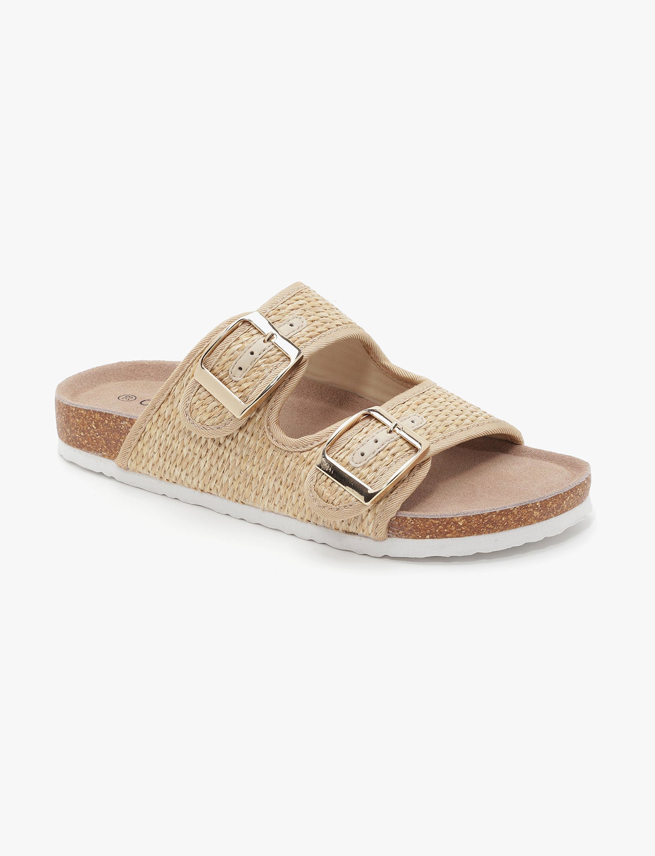 Oscars - כפכפי אוסקרס דגם ארבל לנשים בצבע קש