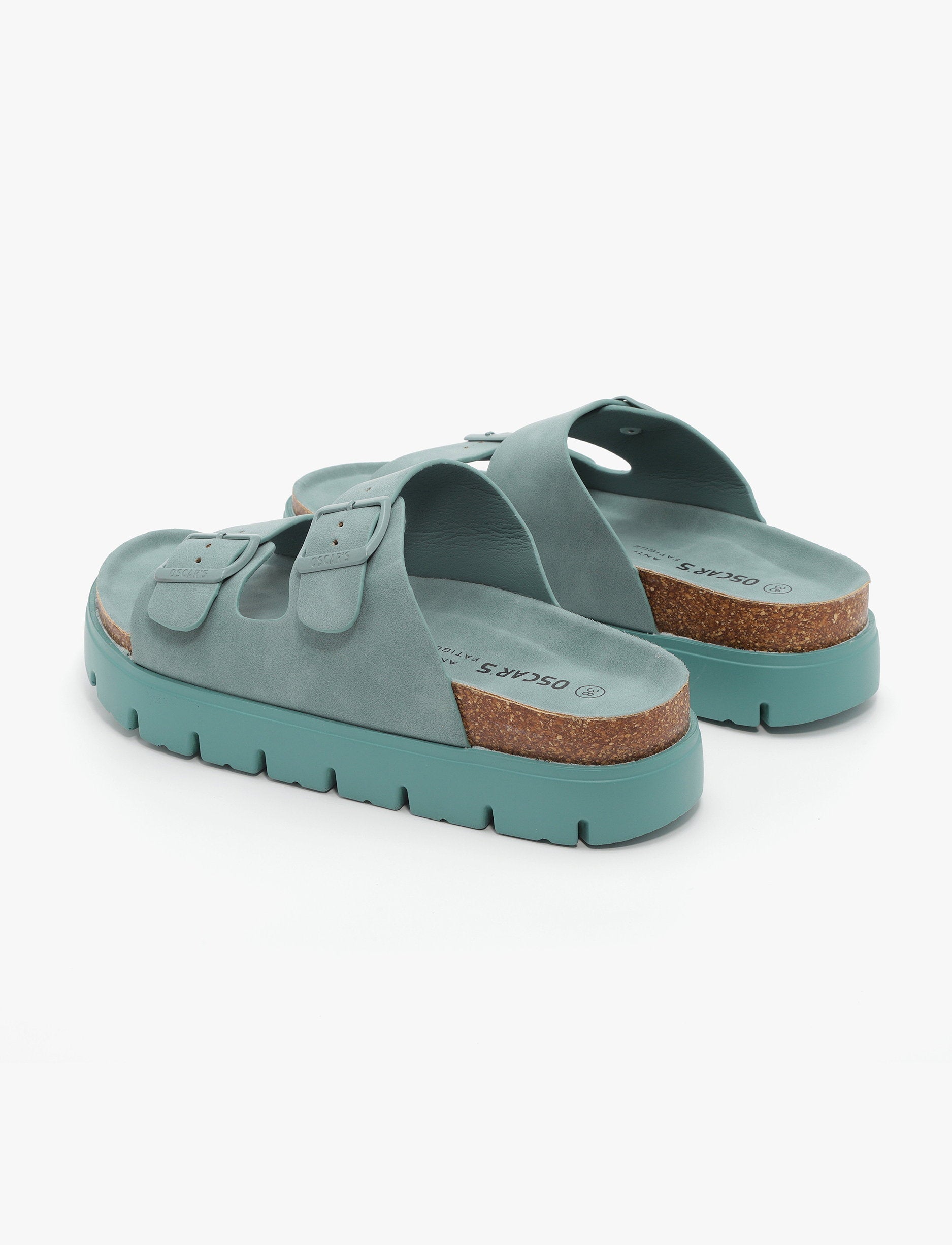 Oscars - כפכפי פלטפורמה אוסקרס דגם מקס לנשים בצבע מנטה