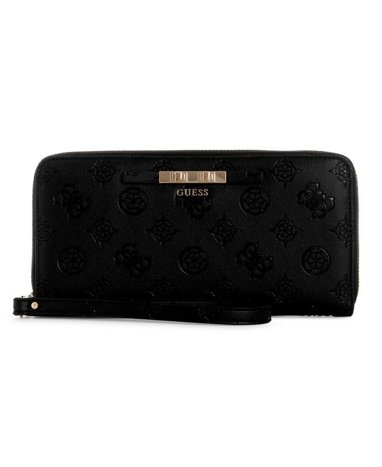 ארנק Guess Carmella Slg Large Zip Around נשים - gus-PD2225146-BLO-One-Size