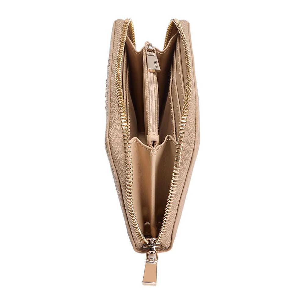 ארנק Guess Ella Logo Slg Med Zip Around נשים