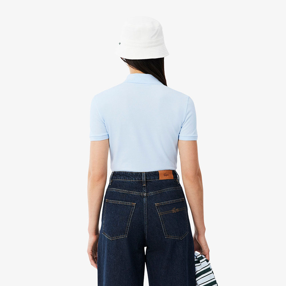 חולצת פולו לקוסט Slim Fit Stretch Piqué נשים