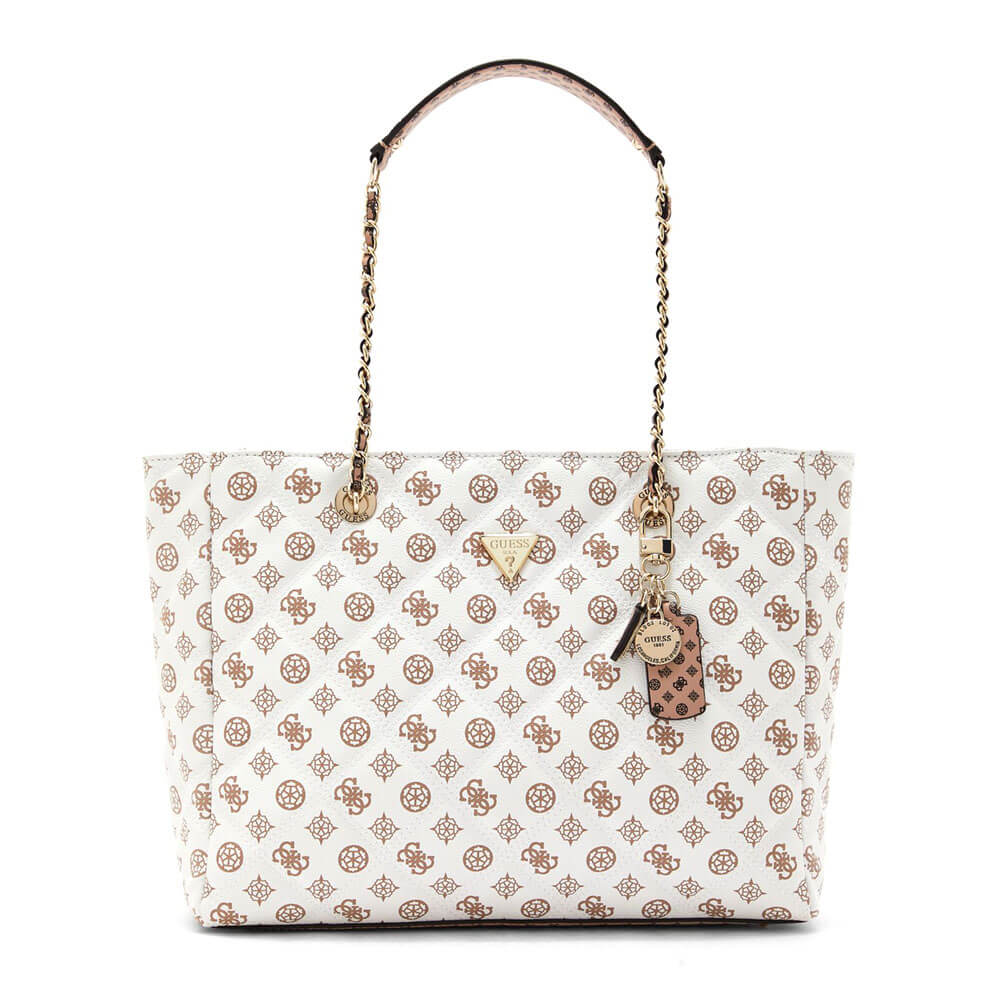 תיק נשיאה Guess נשים Cessily Faux-Leather Tote