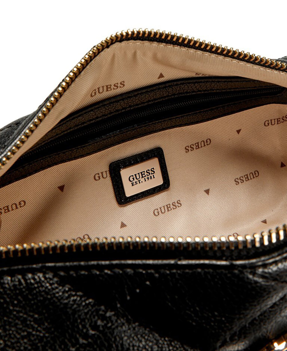 תיק Guess Frances Mini Top Zip Crossbody נשים