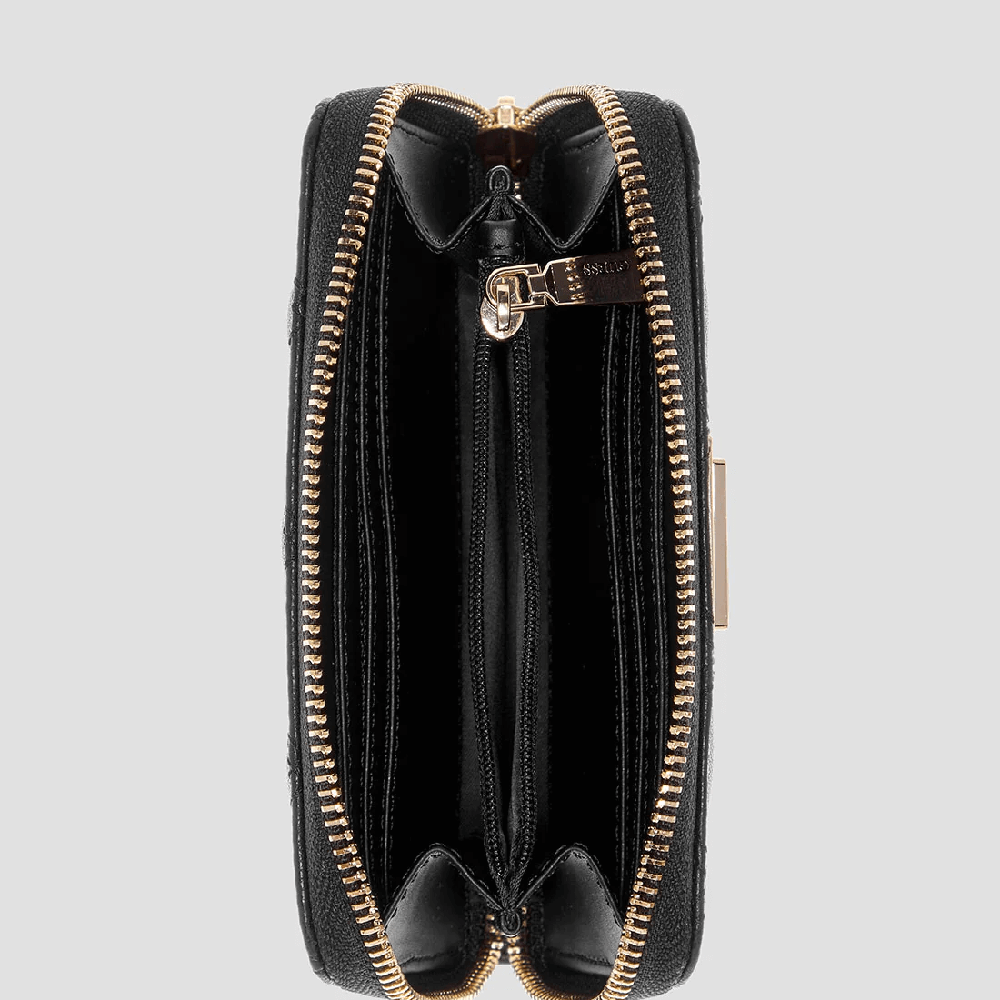 ארנק Guess Giully Slg Medium Zip Around נשים