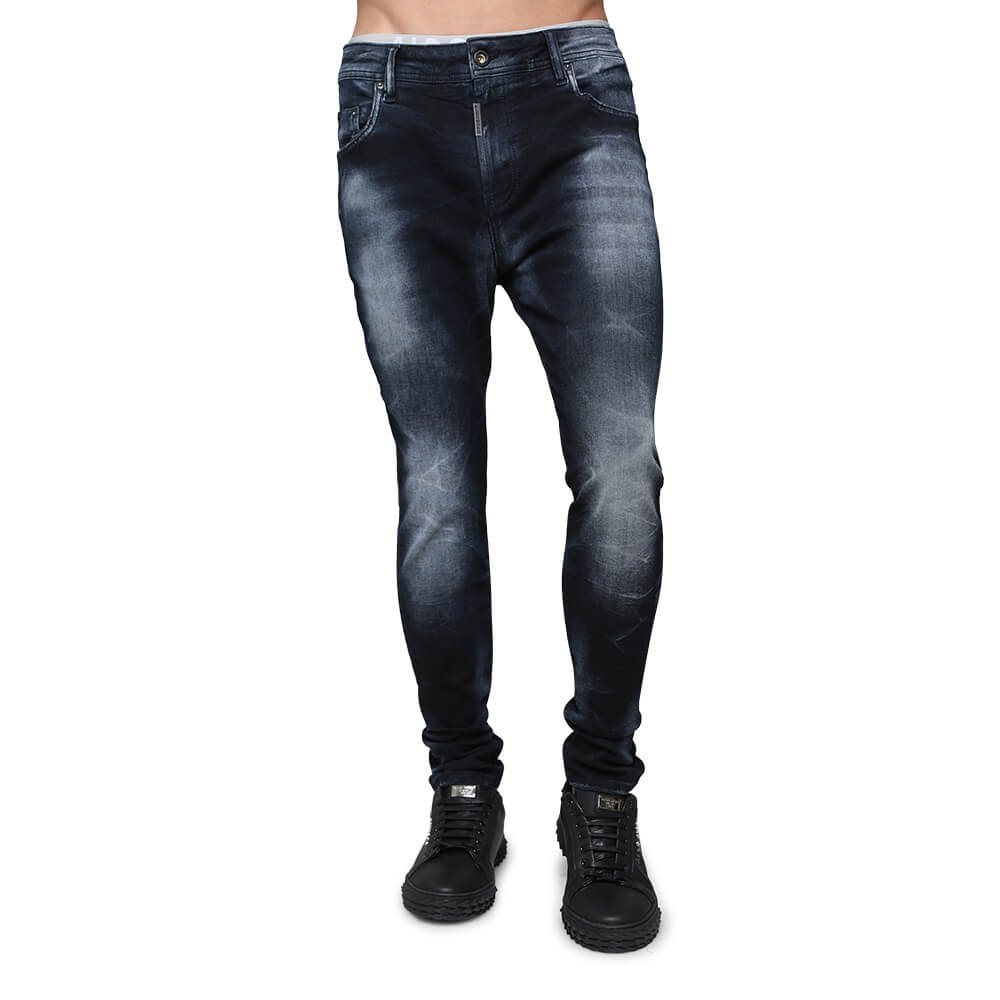 ג'ינס אלדו מורו סקיני כחול כהה גברים