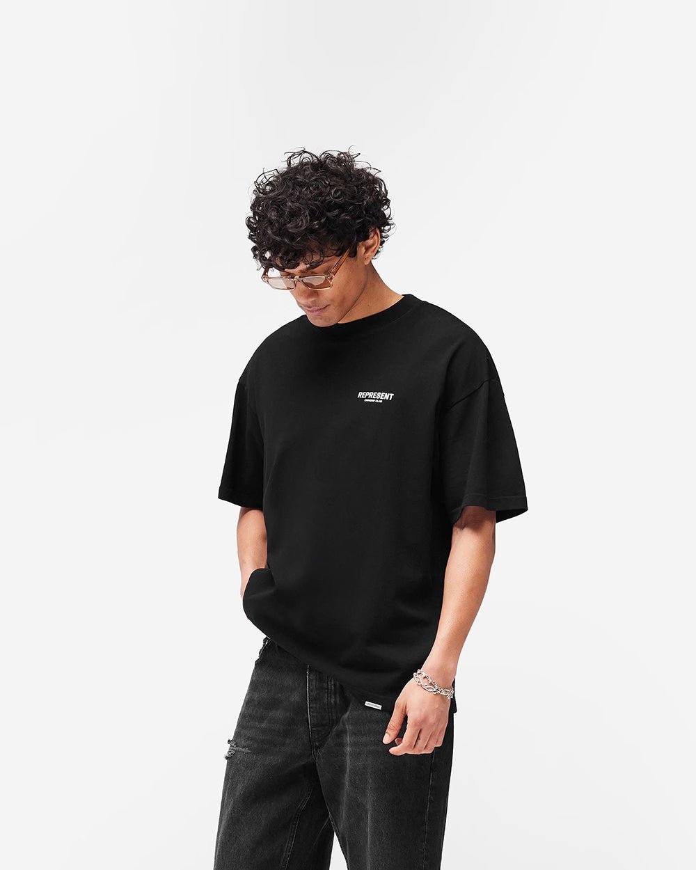 חולצת טישירט קצרה רפרזנט Owners Club גברים
