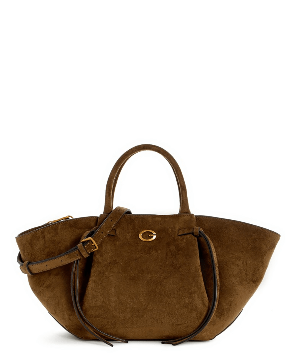 תיק Guess Allegra Girlfriend Satchel נשים - gus-SG223706-OLV-One-Size