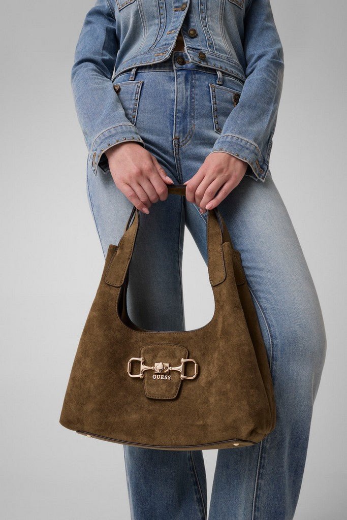 תיק Guess Sunset Small Hobo נשים - gus-SG231401-OLV-One-Size