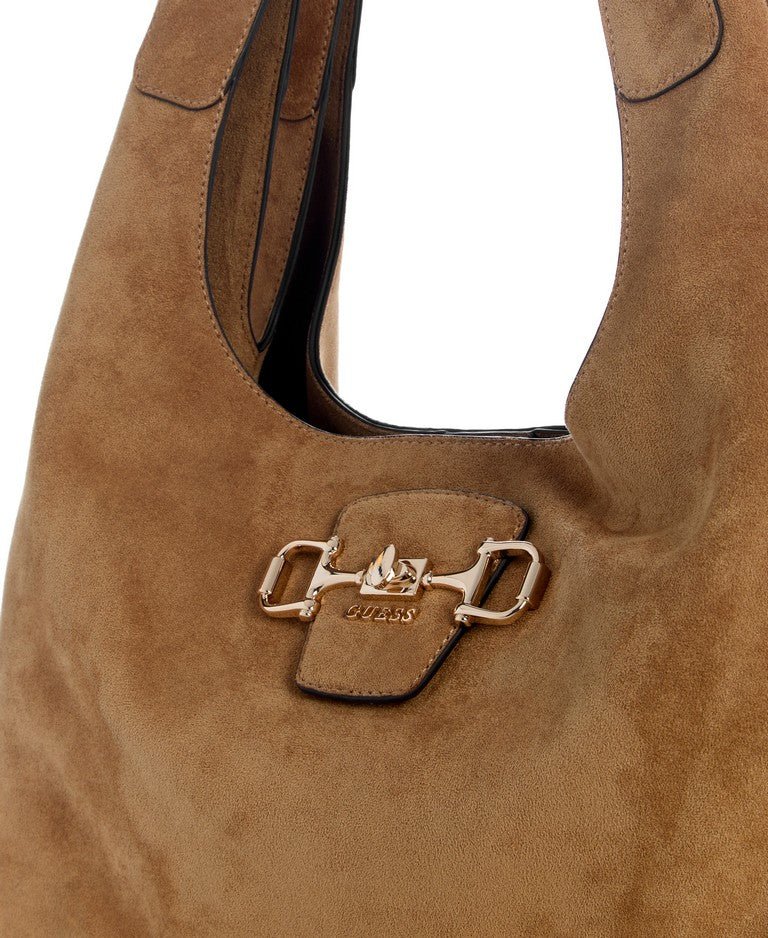 תיק Guess Sunset Hobo נשים - gus-SG231402-TAN-One-Size
