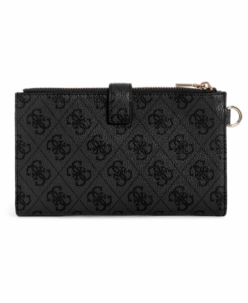 ארנק Guess Yvonne Logo Slg Dbl Zip Org נשים - gus-SG2378157-CLO-One-Size