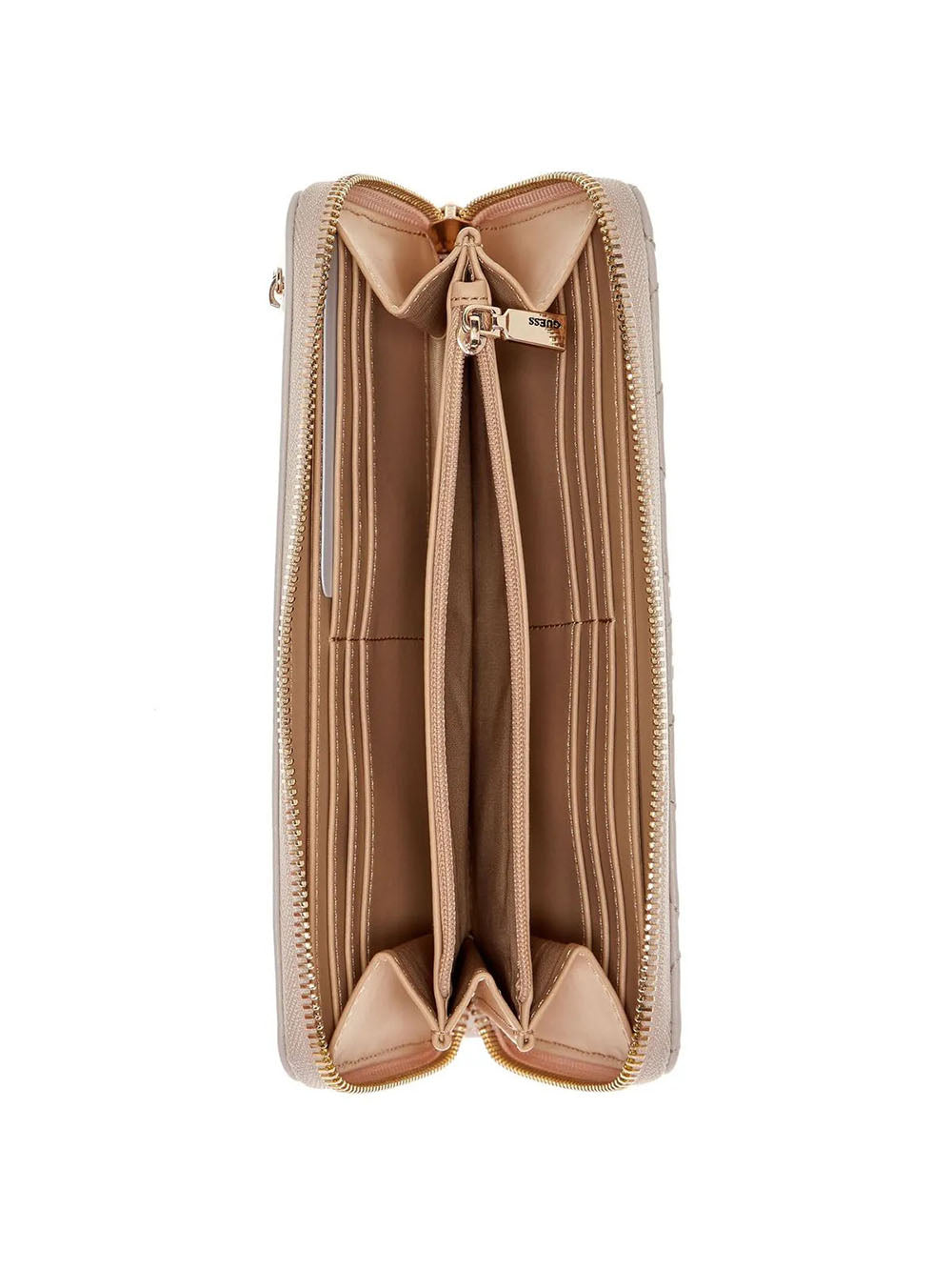 ארנק Guess Lindsey Slg Large Zip Around נשים