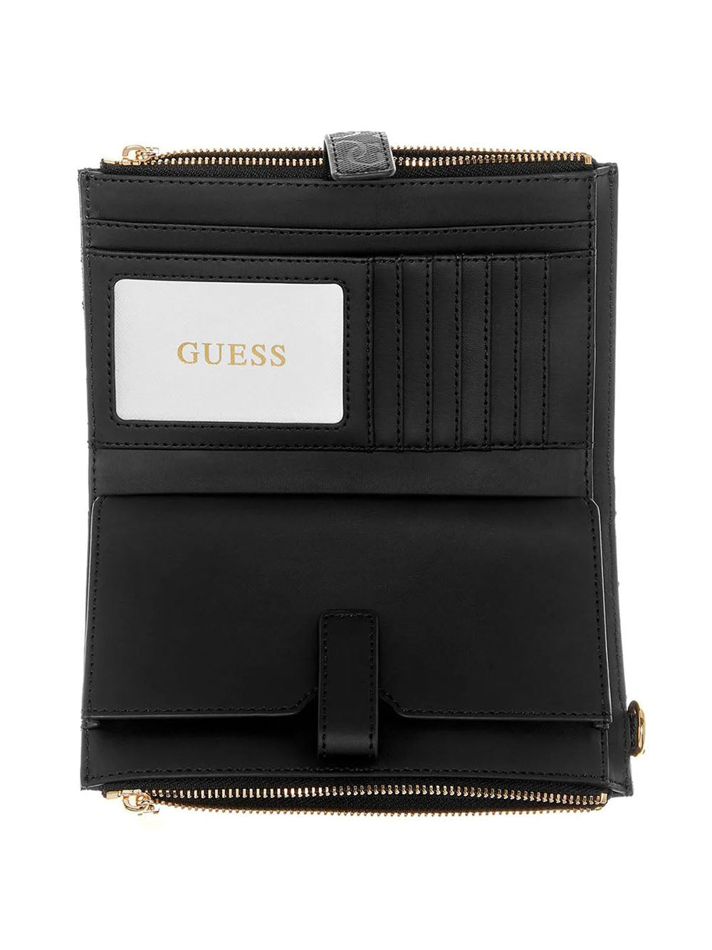 ארנק Guess Lindsey Slg Dbl Zip Organizer נשים