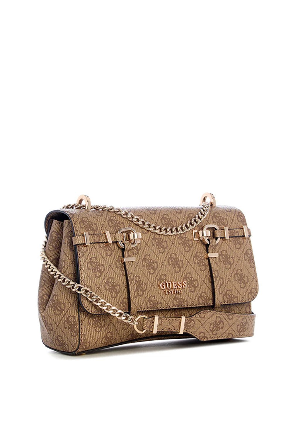 תיק Guess Leona Logo Convrtbl Xbody Flap נשים