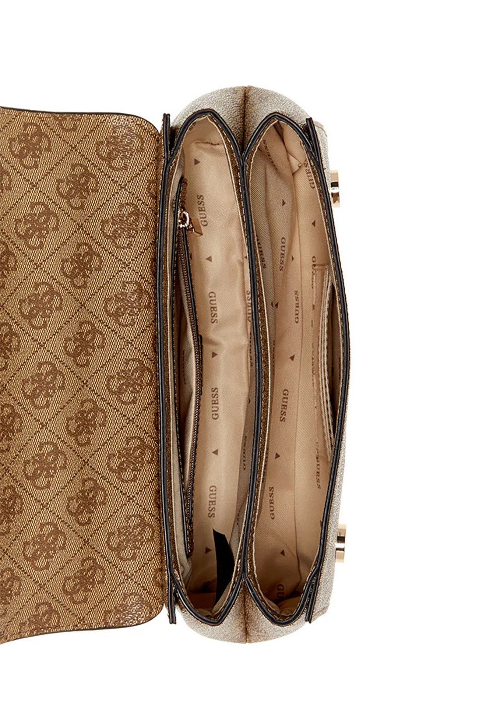 תיק Guess Leona Logo Convrtbl Xbody Flap נשים