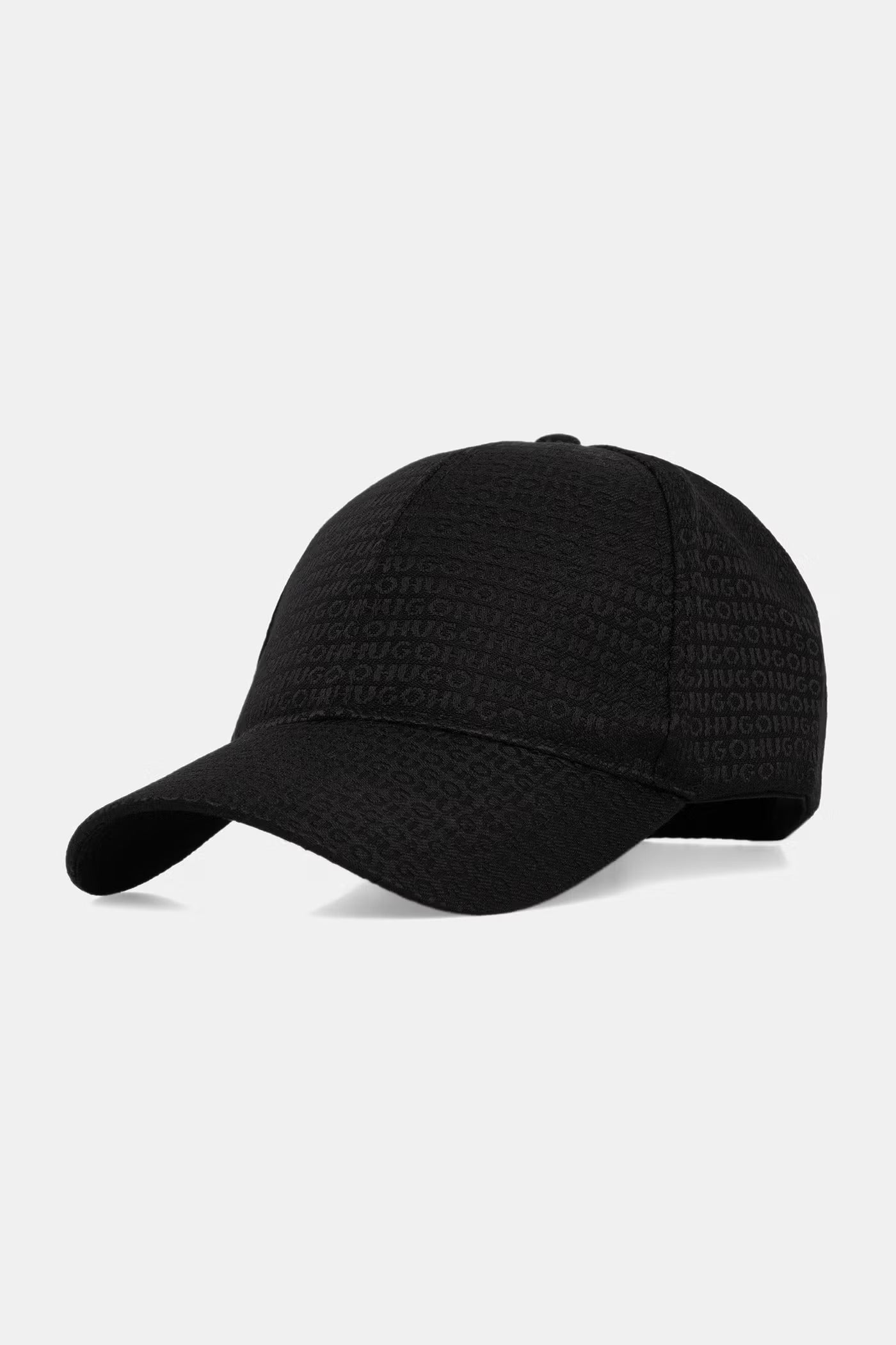כובע הוגו Cap With All-Over Logo Jacquard גברים