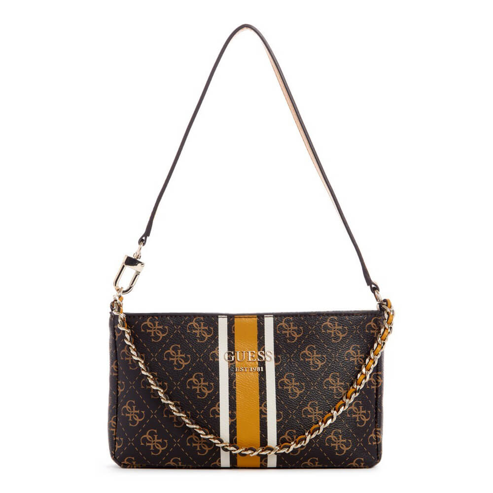 תיק צד Guess נשים Vikky Top Zip Shoulder Bag