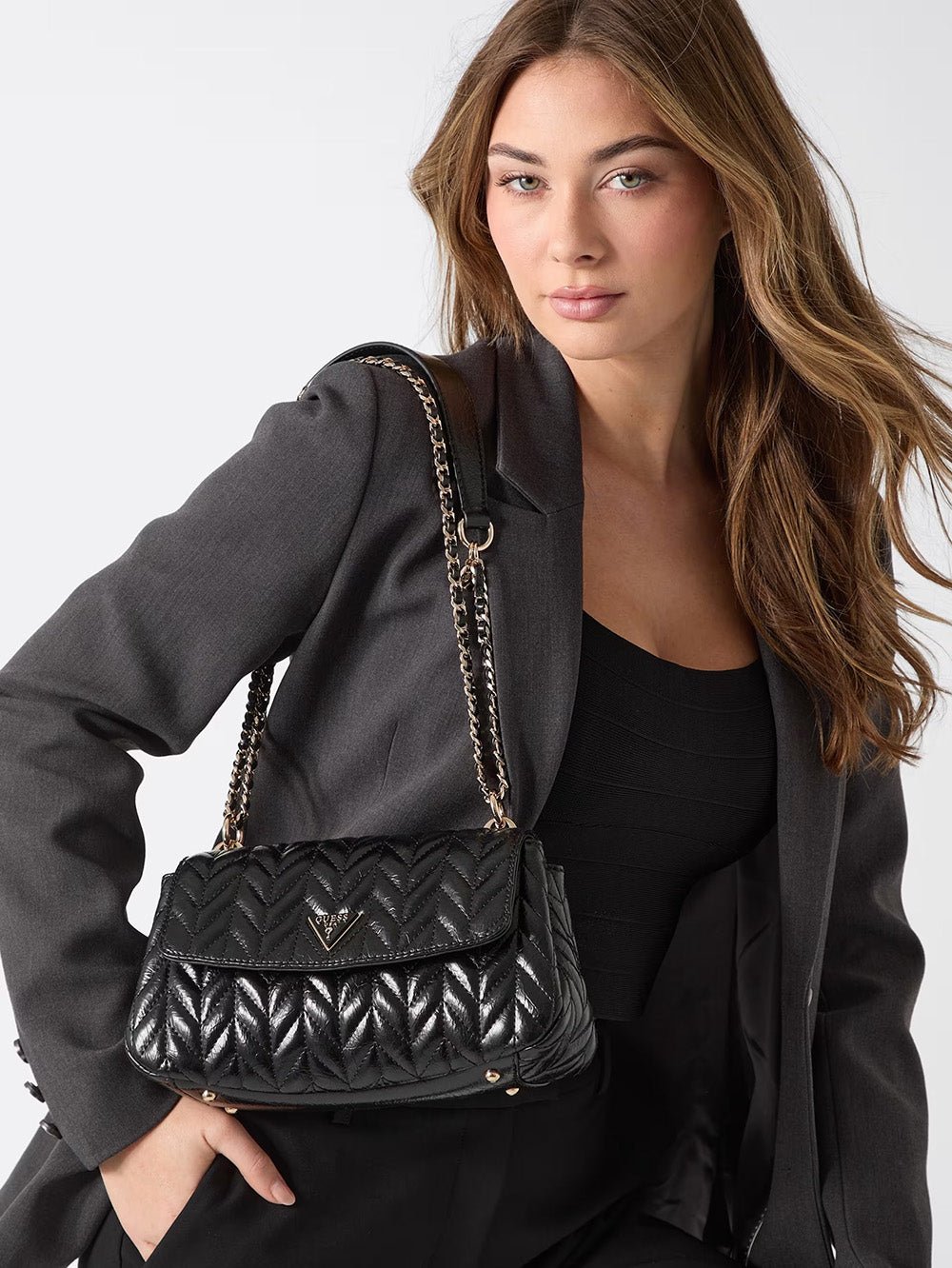 תיק Guess Cheryl Convertible Xbody Flap נשים