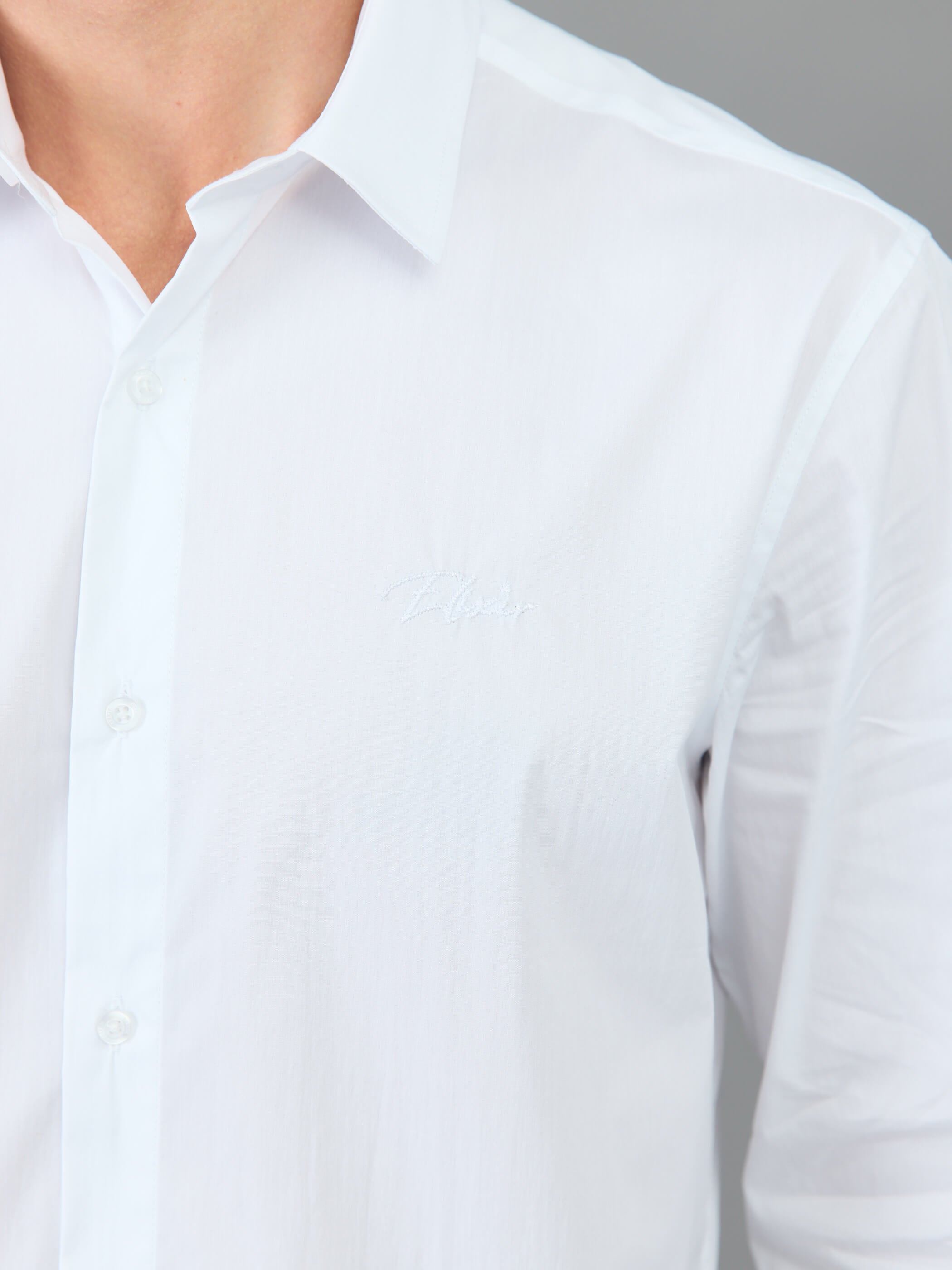 חולצה מכופתרת אליקסיר Embroidered Logo גברים