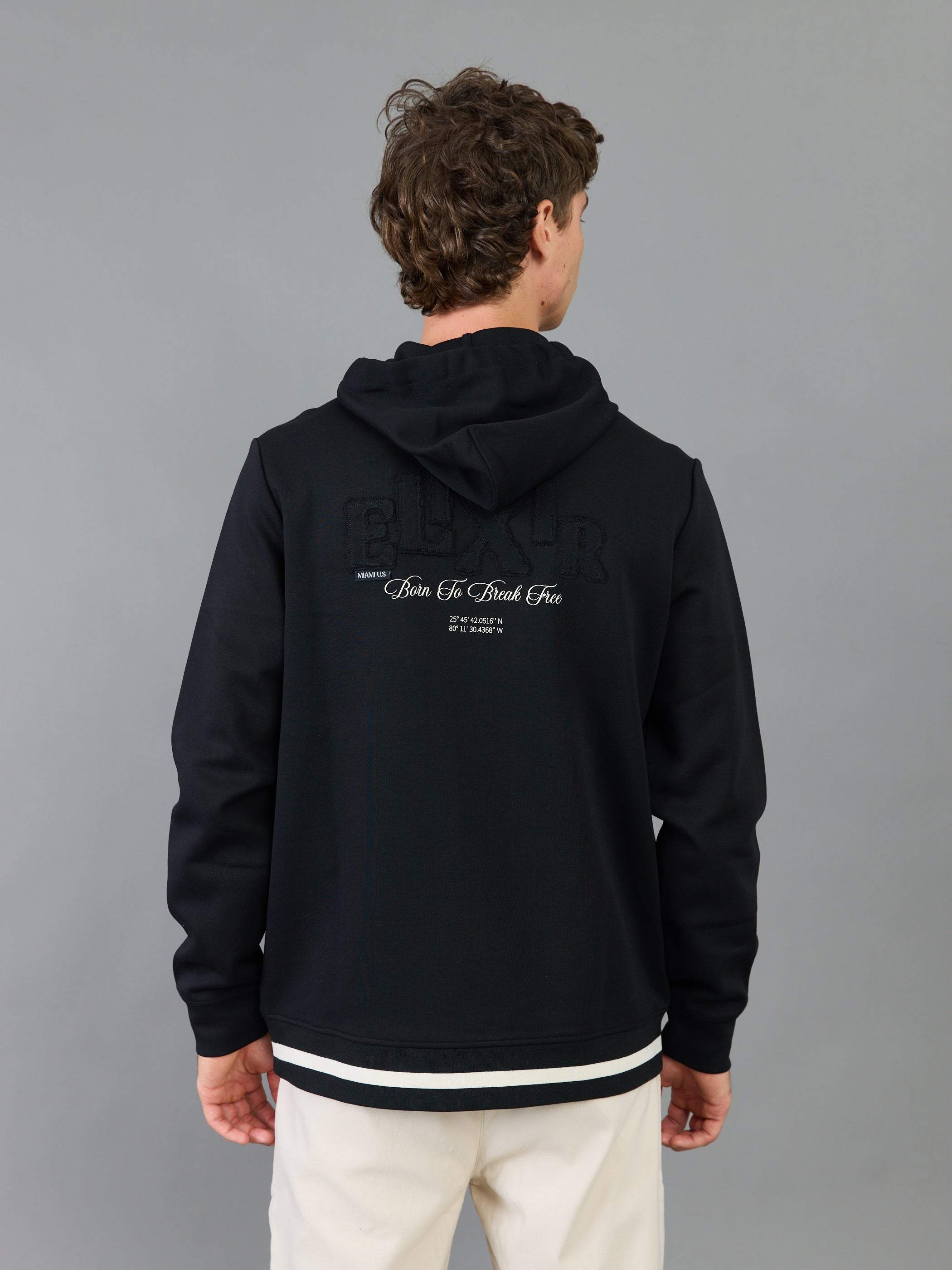 קפוצ'ון אליקסיר Back Logo גברים