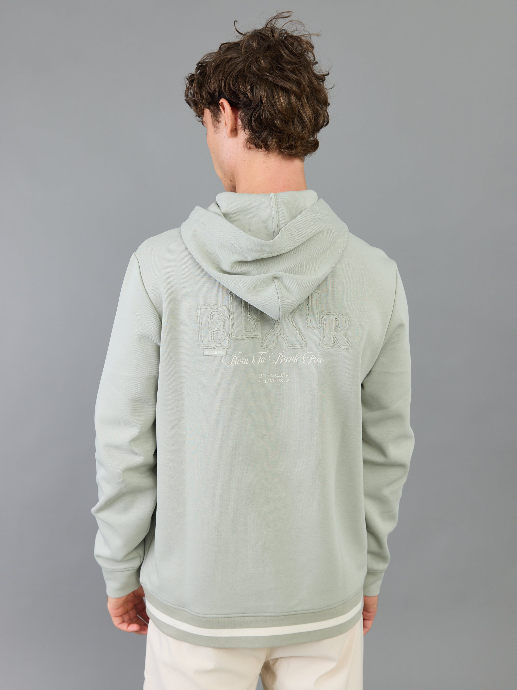 קפוצ'ון אליקסיר Back Logo גברים