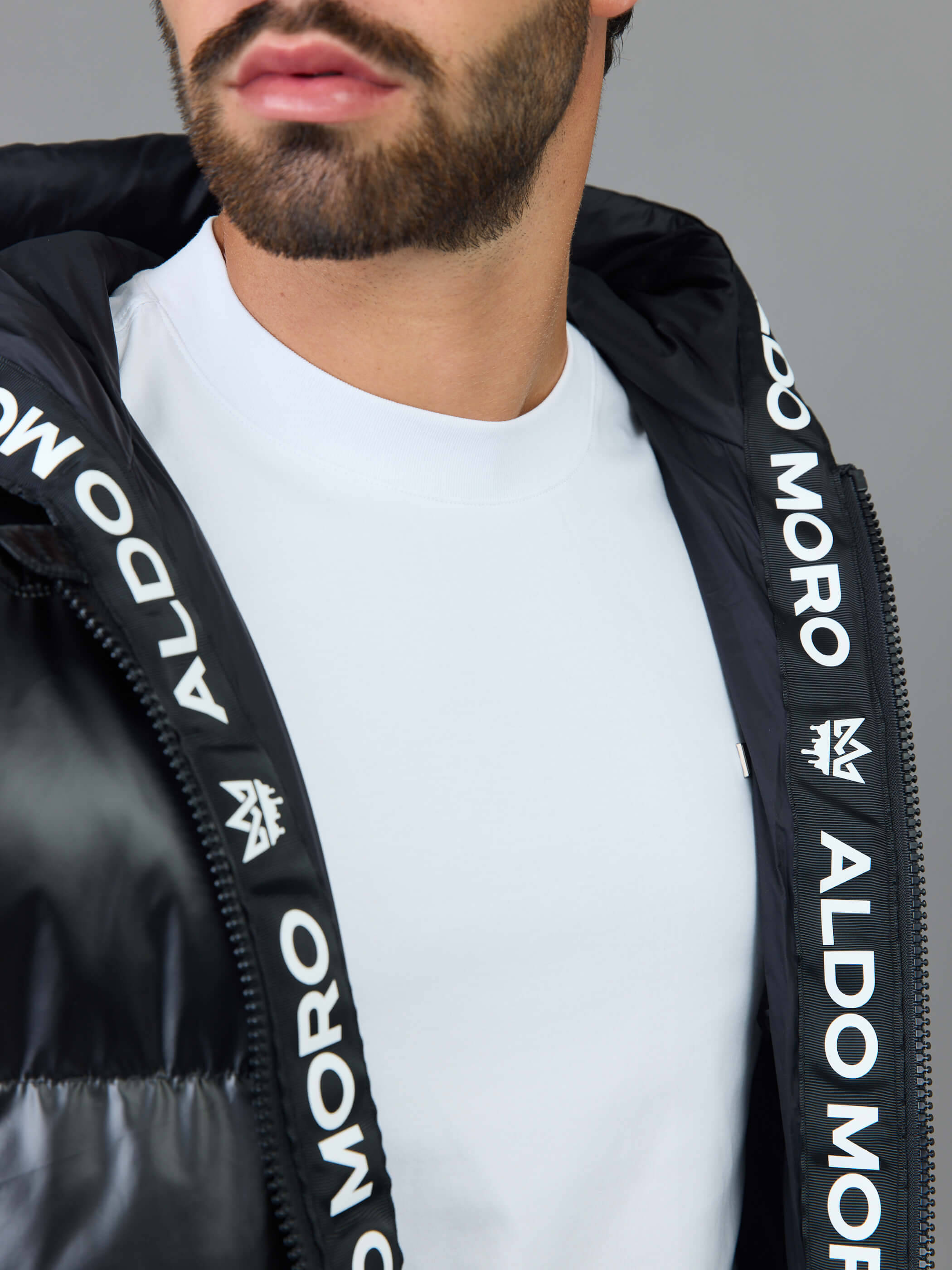 מעיל אלדו מורו Logo Strip גברים