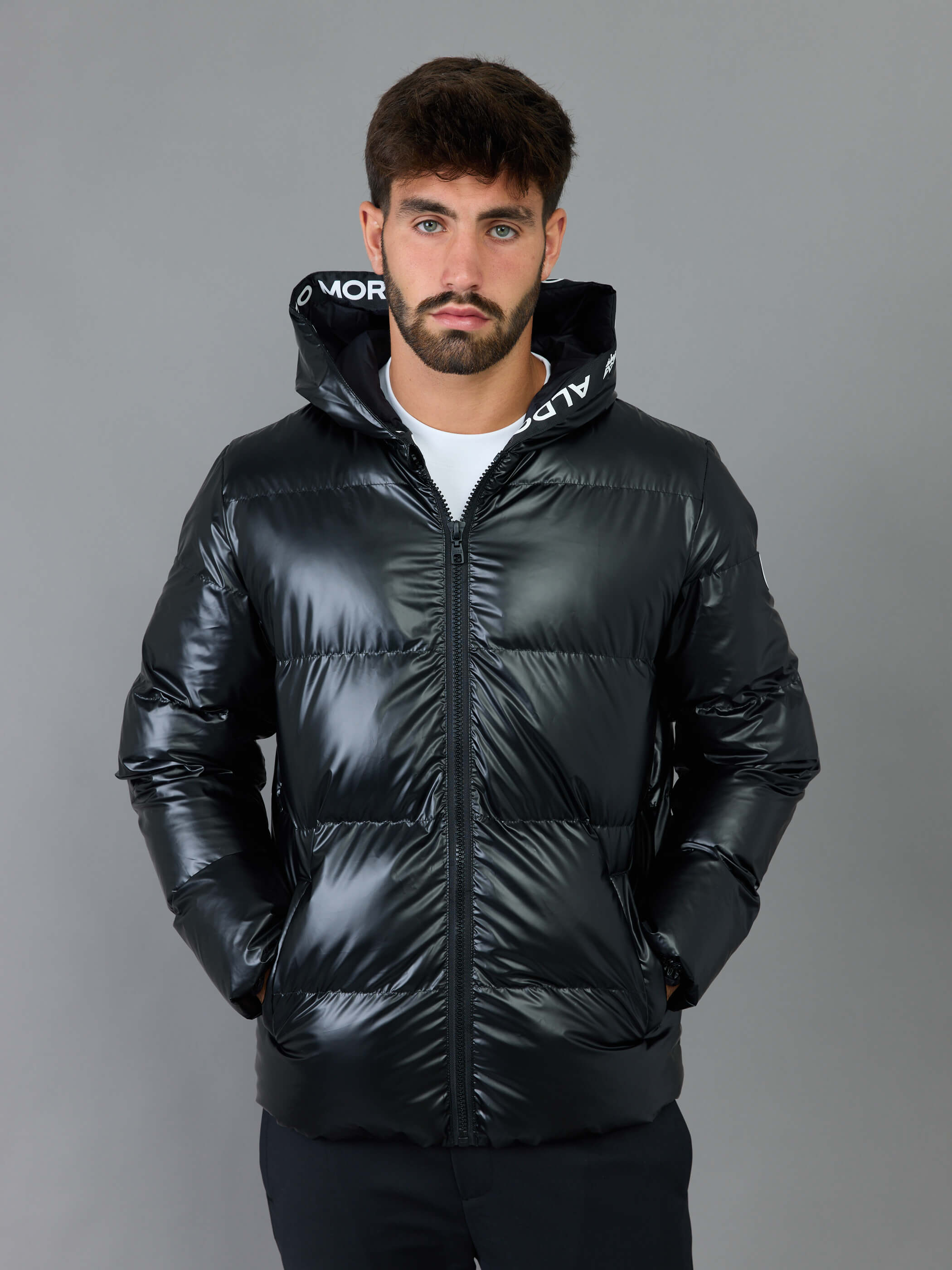 מעיל אלדו מורו Logo Strip גברים