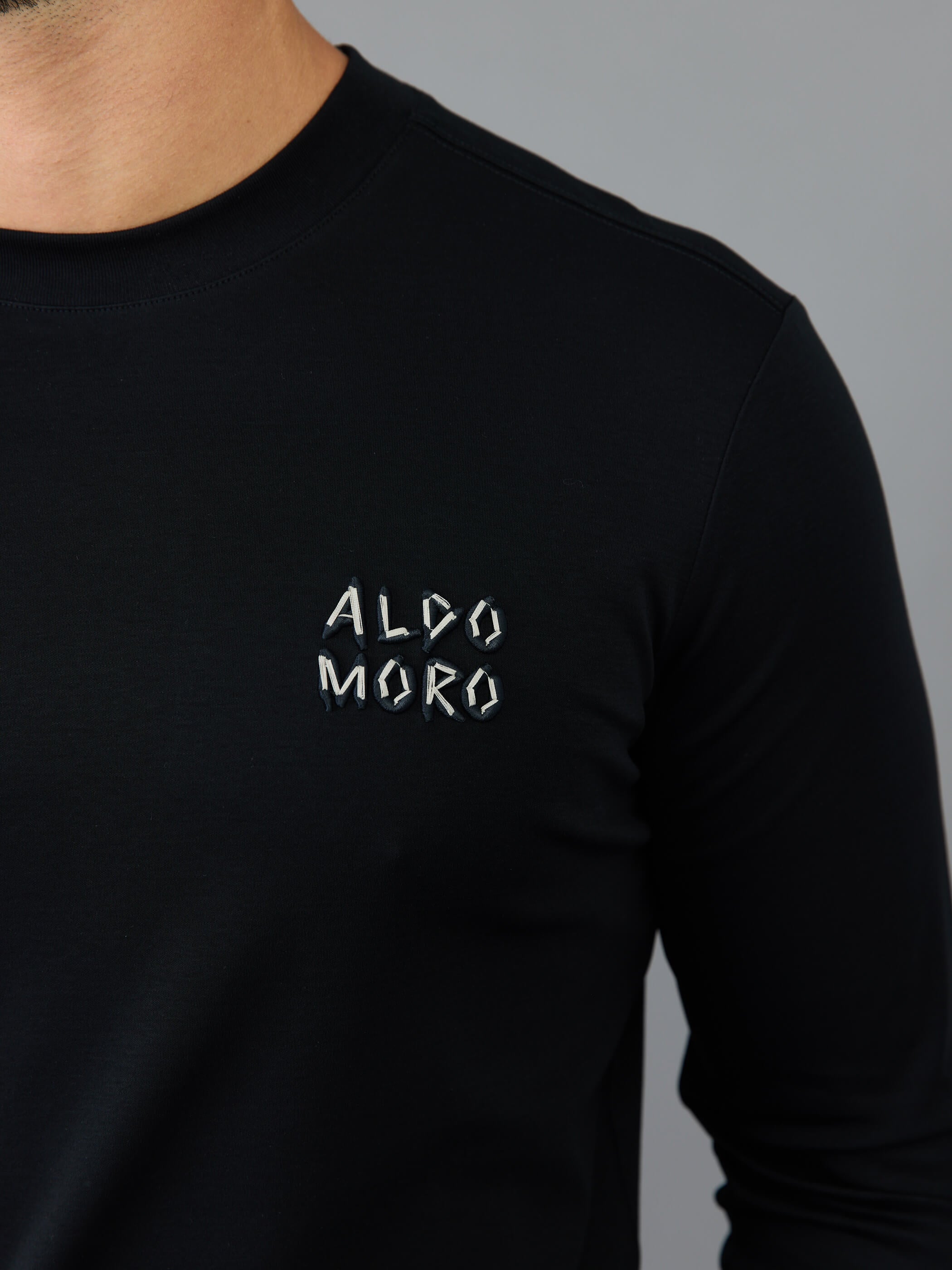 חולצת טישירט ארוכה אלדו מורו Back Crown גברים