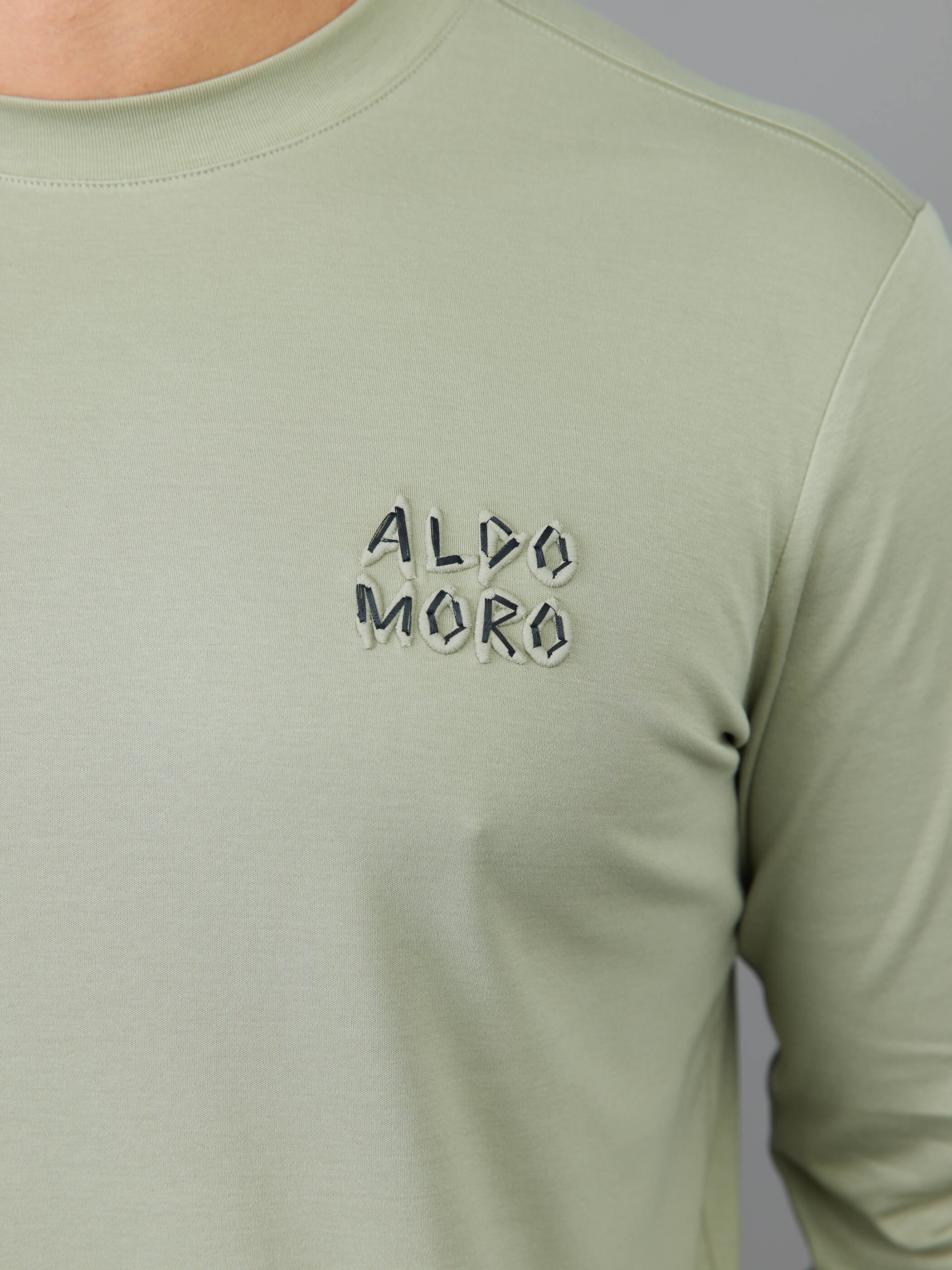 חולצת טישירט ארוכה אלדו מורו Back Crown גברים