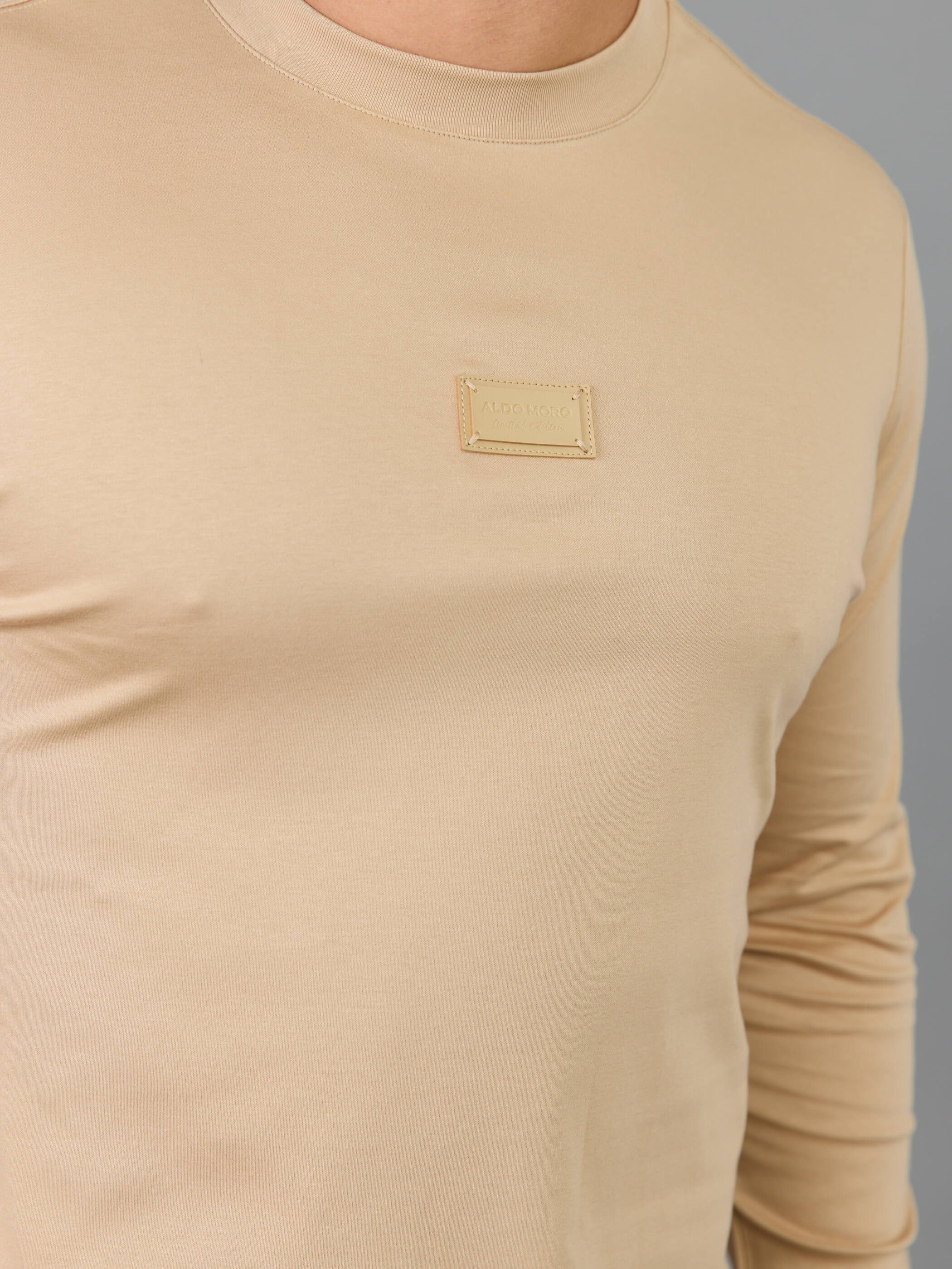 חולצת טישירט ארוכה אלדו מורו Center Patch גברים
