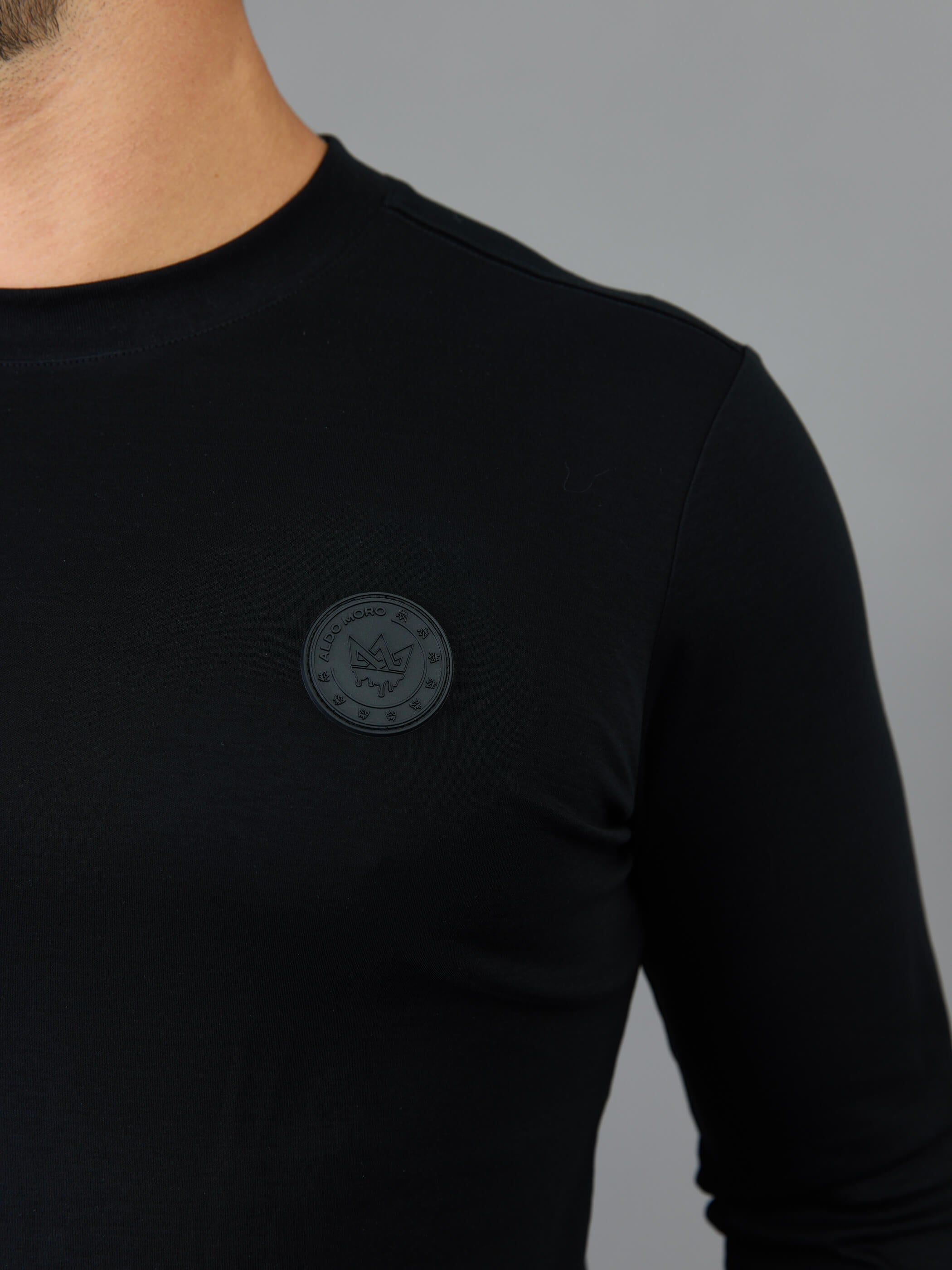 חולצת טישירט ארוכה אלדו מורו Circle Logo גברים