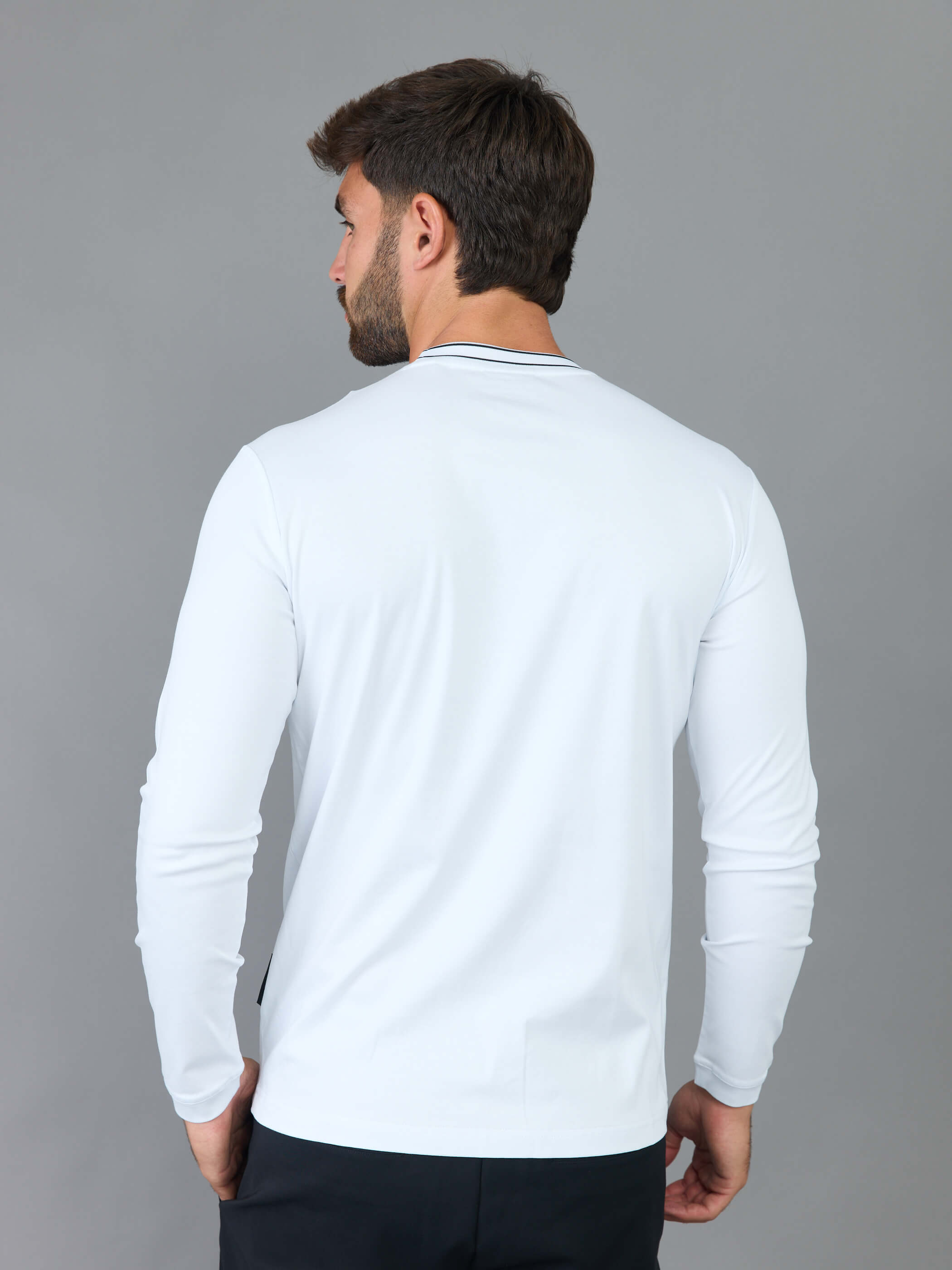 חולצת טישירט ארוכה אלדו מורו Fur Patch גברים