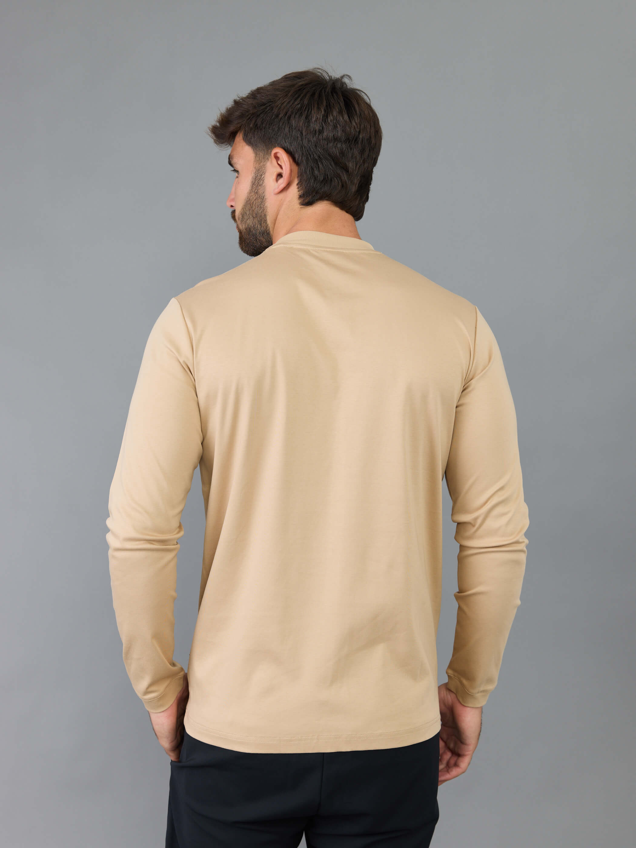 חולצת טישירט ארוכה אלדו מורו Center Patch גברים