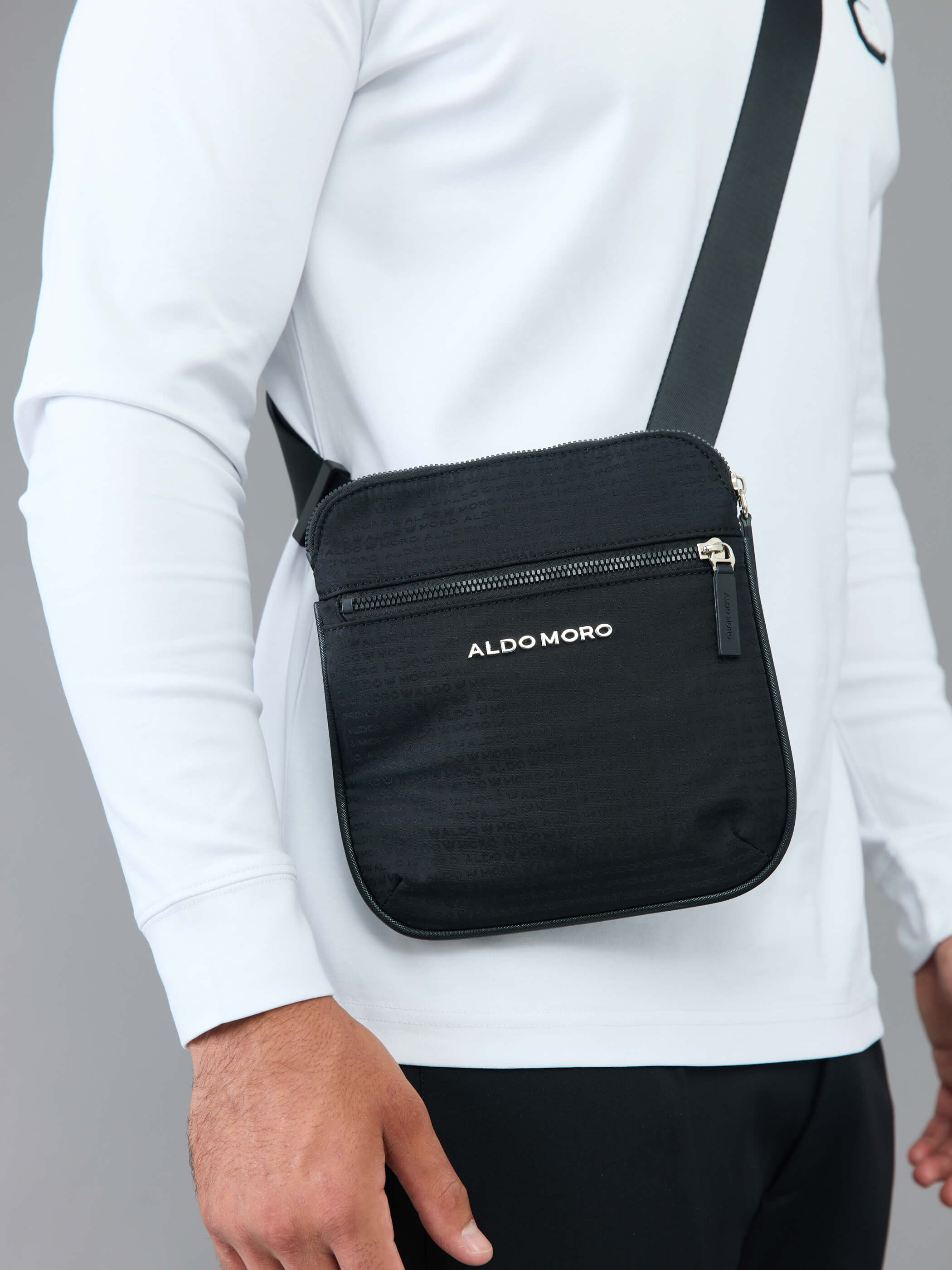 תיק אלדו מורו Nylon & Logo גברים