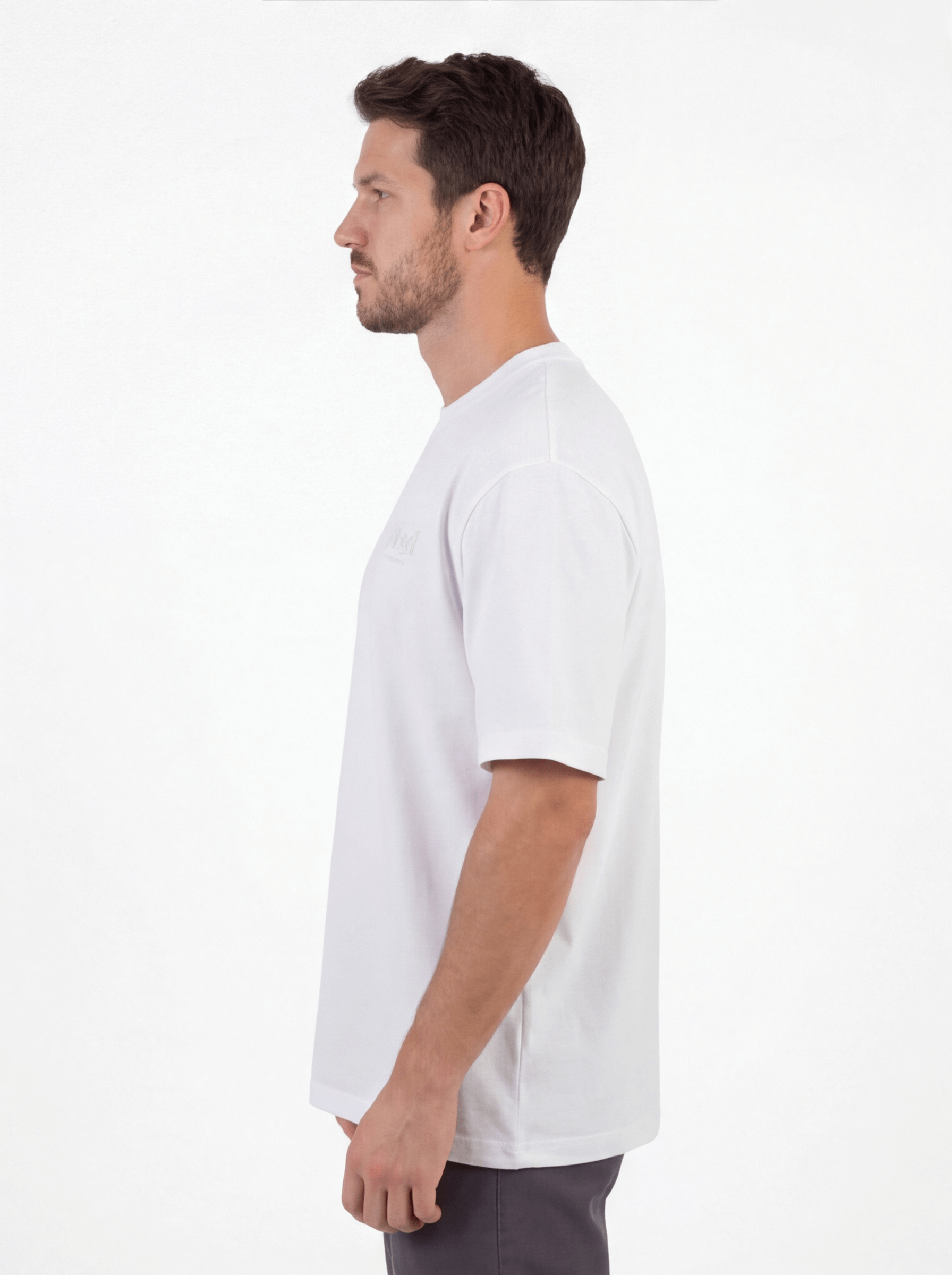 חולצת טישירט קצרה דיזל Side Print גברים