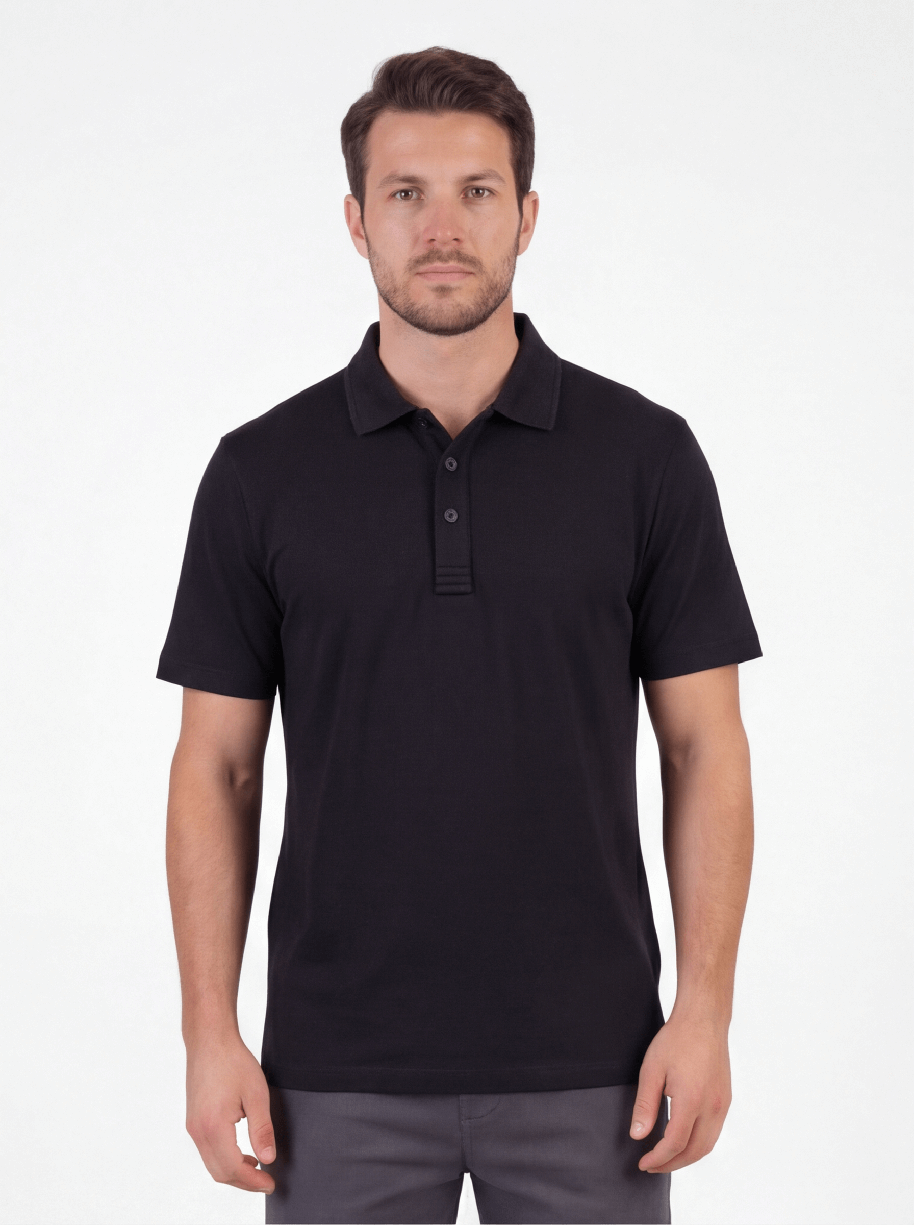 חולצת פולו קצרה פול שארק Classic גברים