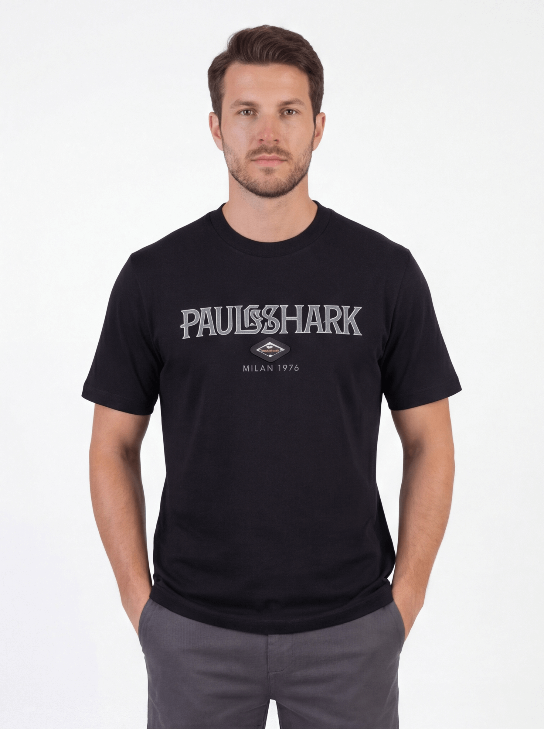 חולצת טישירט קצרה פול שארק Big Logo גברים