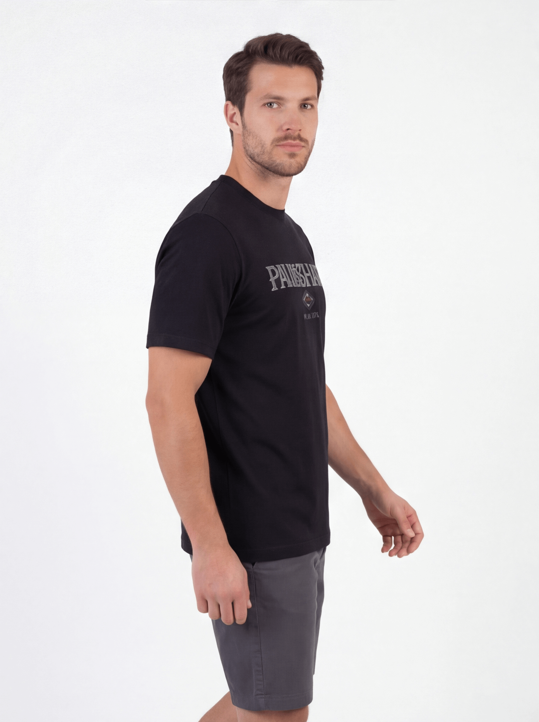 חולצת טישירט קצרה פול שארק Big Logo גברים