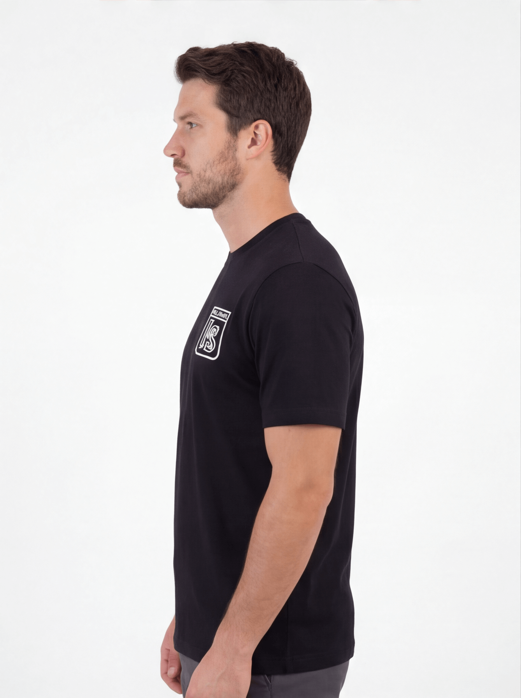 חולצת טישירט קצרה פול שארק PS Logo גברים
