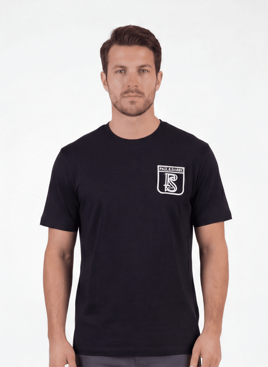 חולצת טישירט קצרה פול שארק PS Logo גברים