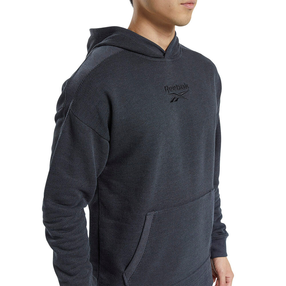 סווטשירט קפוצ'ון ריבוק Essentials Melange Hoodie גברים
