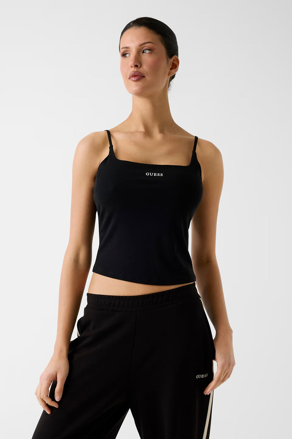 גופיה Guess Rib-Knit Top נשים