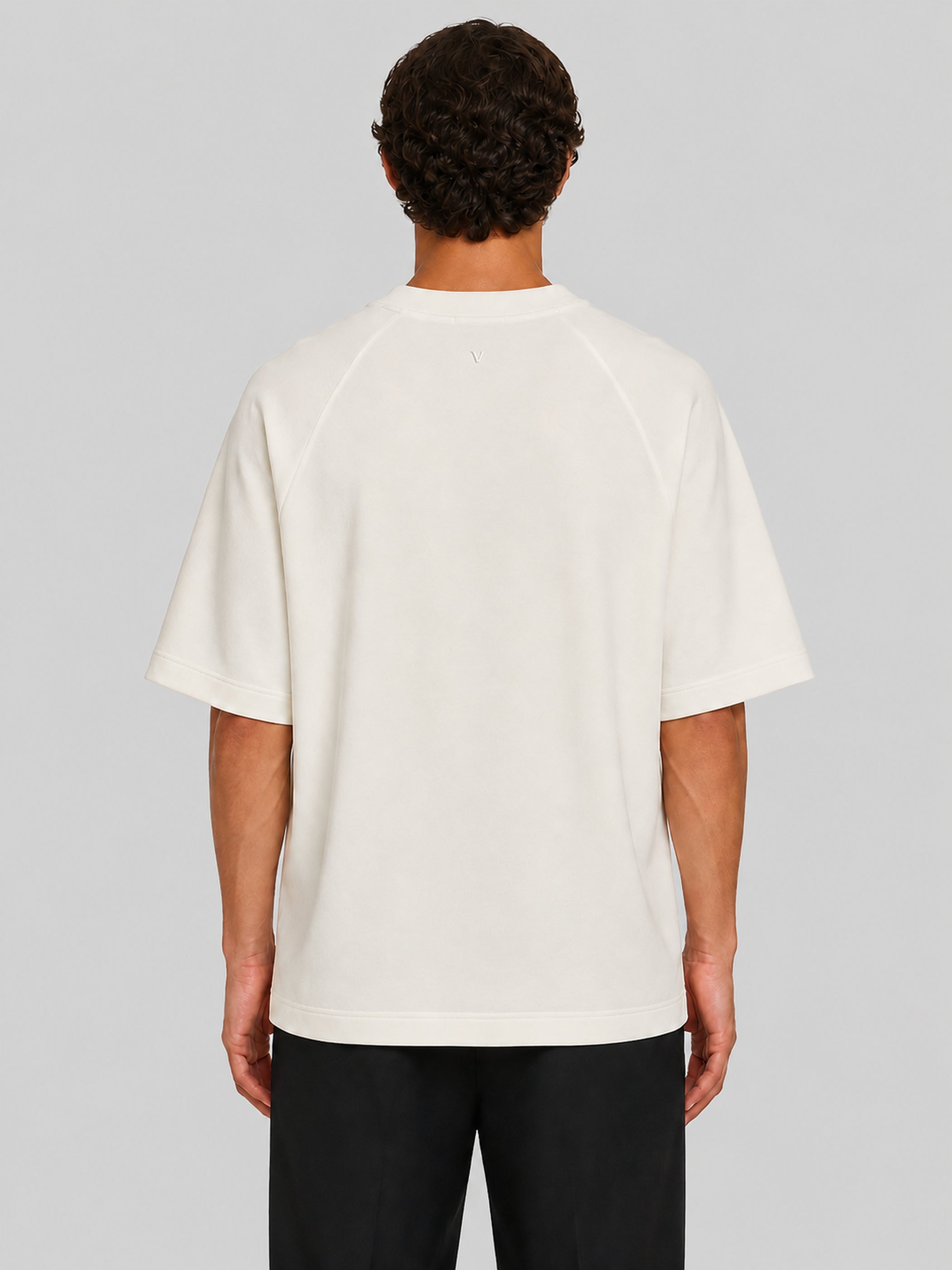 חולצת טישירט קצרה וויב Back V גברים