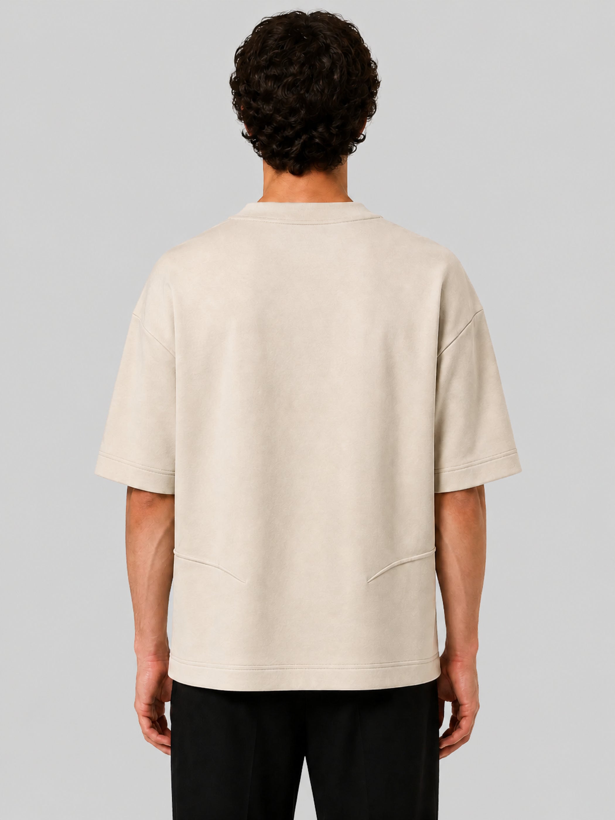 חולצת טישירט קצרה וויב Classic Oversize גברים